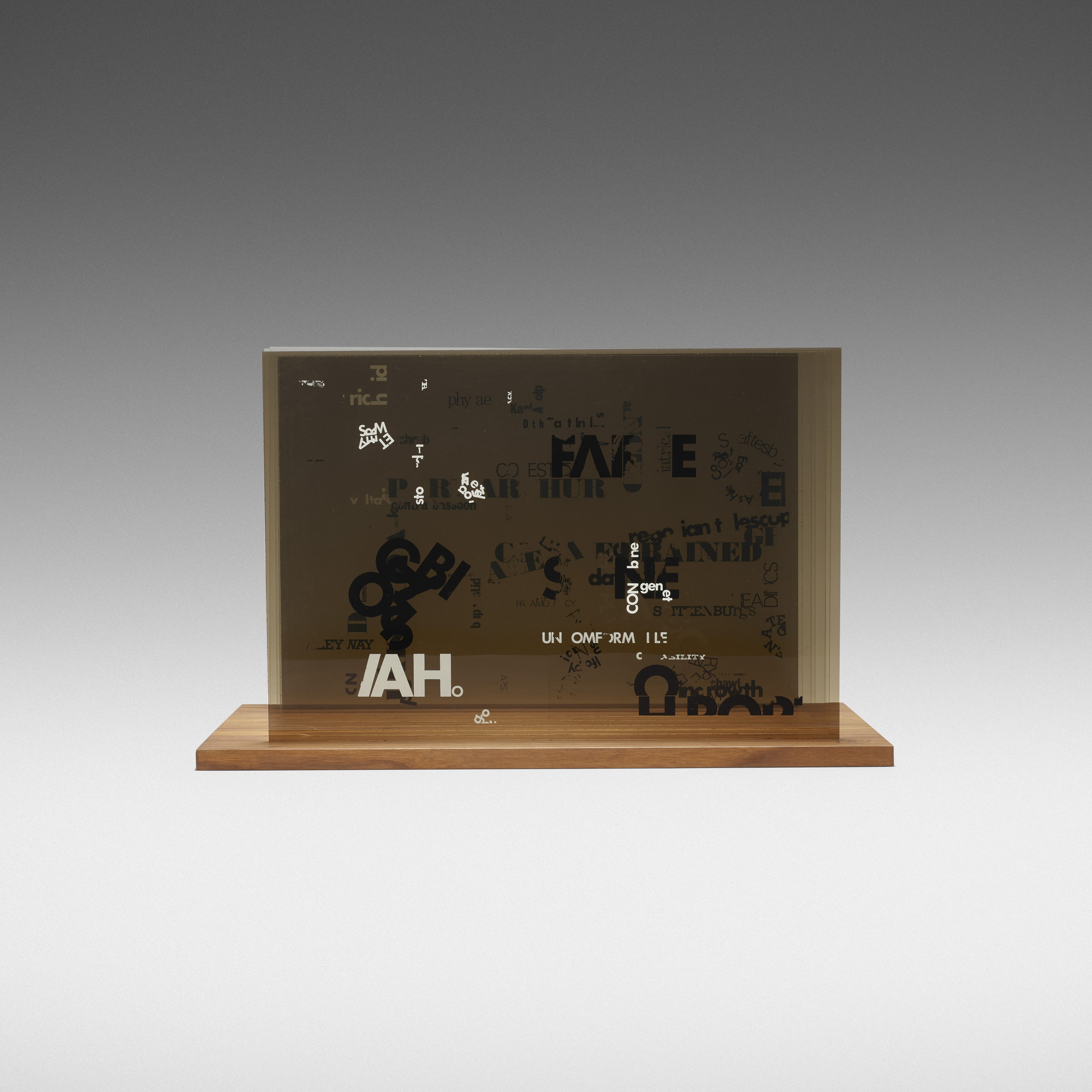 John Cage, Not Wanting To Say Anything About Marcel, Plexigramm II