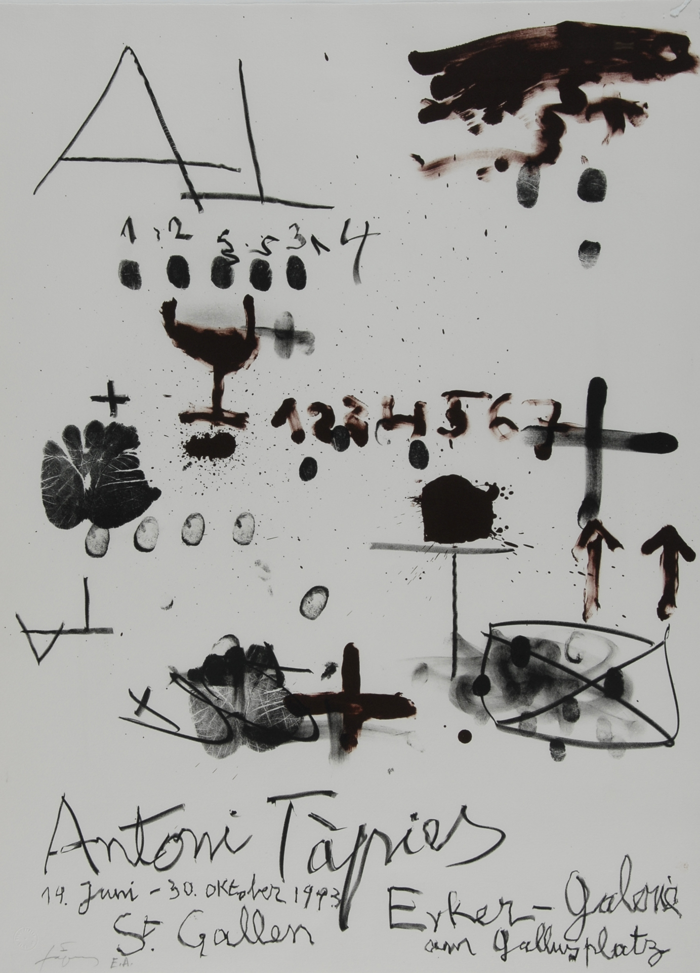 Antoni Tàpies, Erker