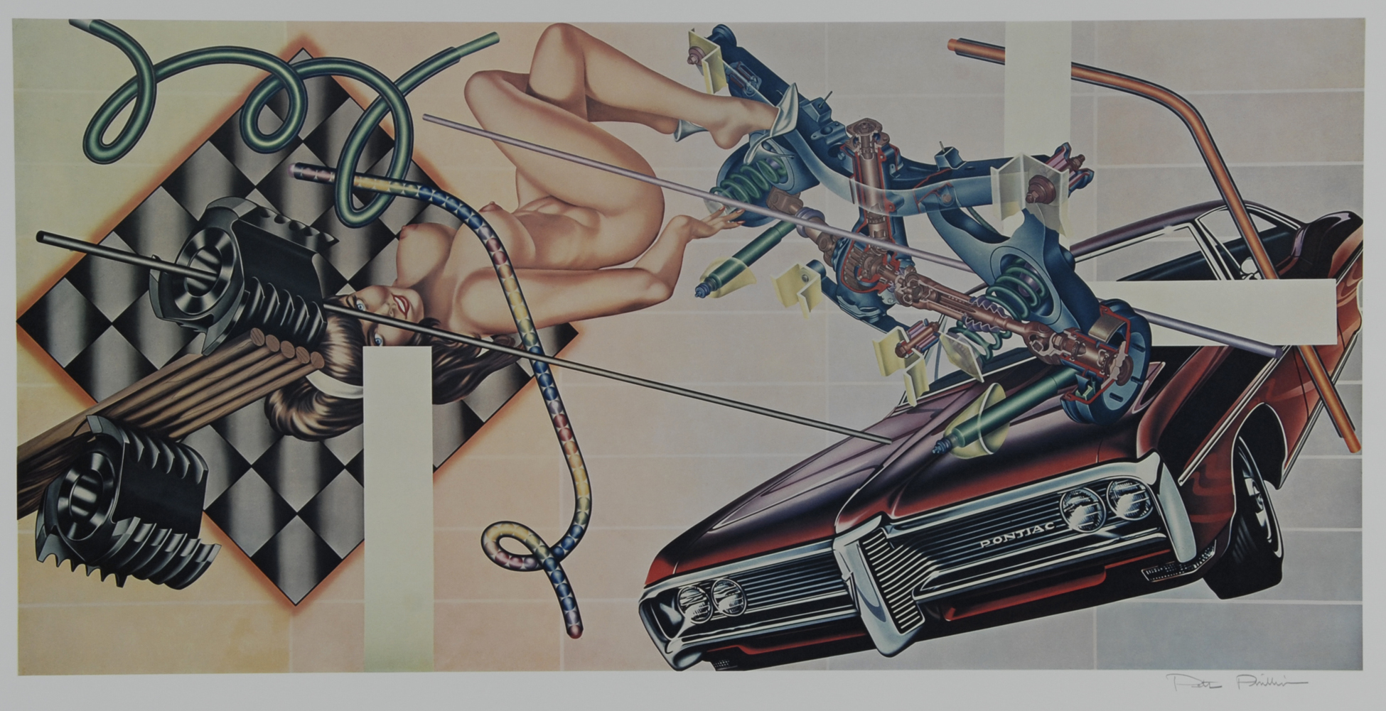 Peter Phillips, 3 sheets: Select-O-Mat Rear Axle, 1971; Safari, 1971 (2)