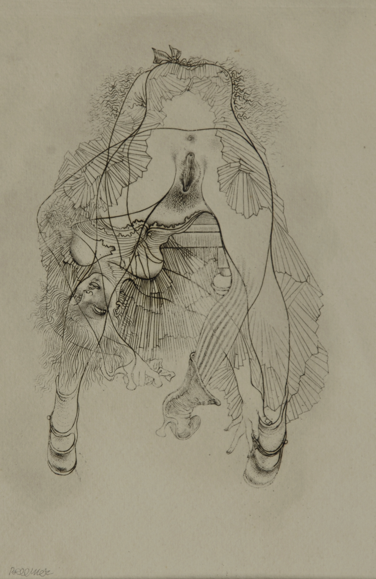 Hans Bellmer, Sheet "Histoire de l'oeil"