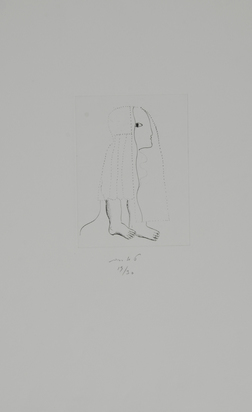 Standing Female Figure with Veil