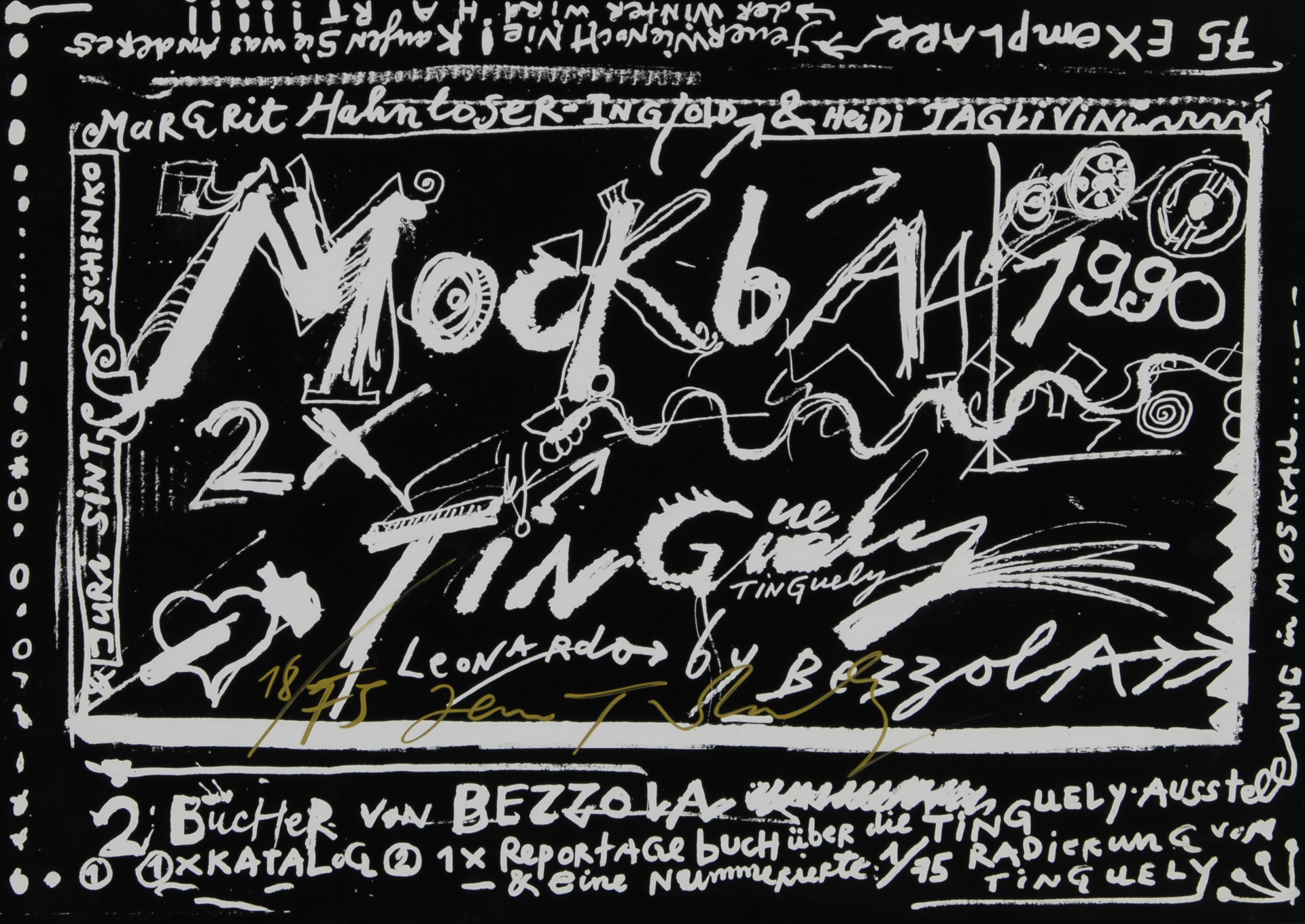 Jean Tinguely, Mappe. Moskau