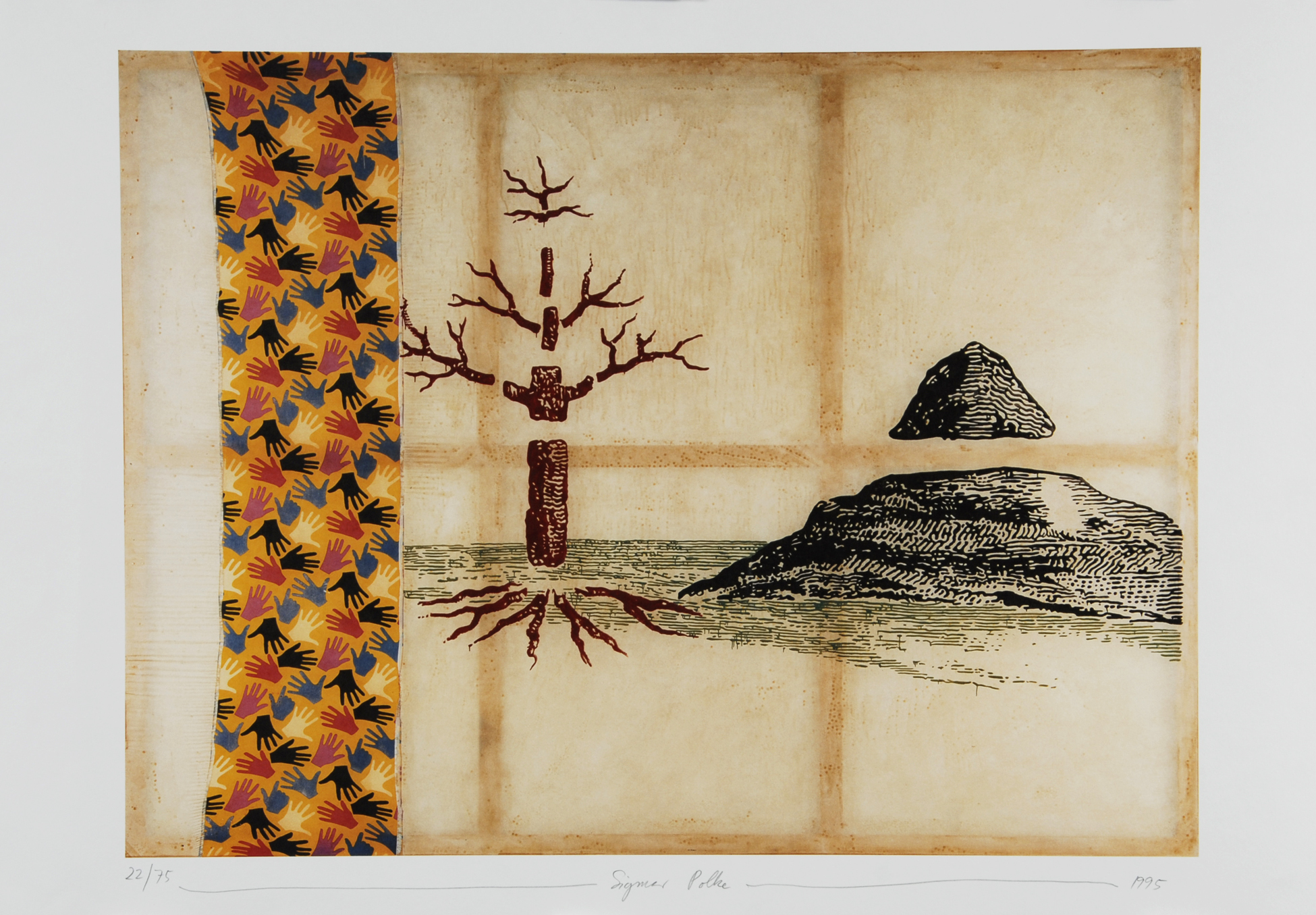Sigmar Polke, Die drei Lügen der Malerei