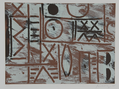 4 sheets: Untitled, 1987; Untitled, 1995 (2); Untitled