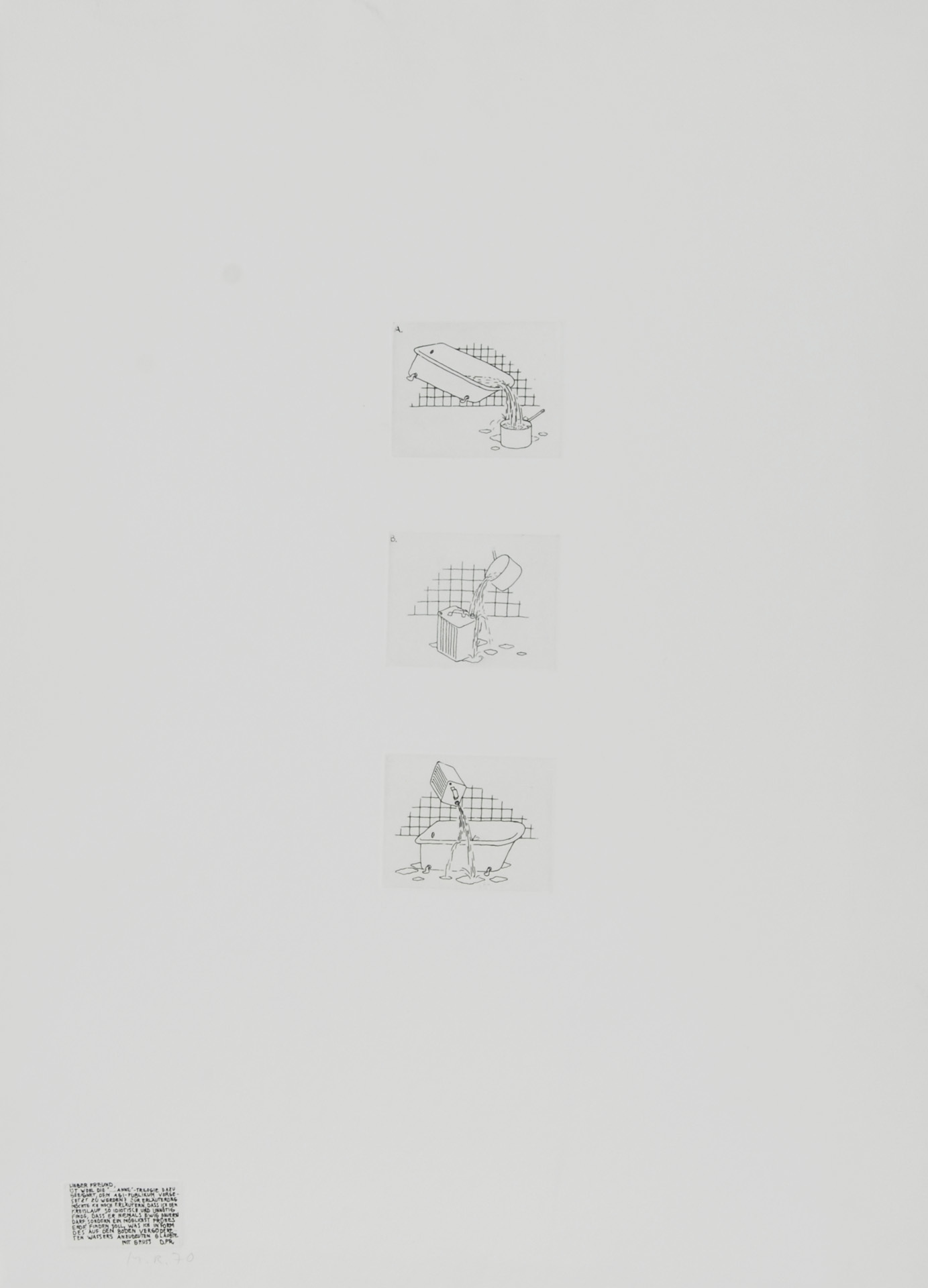 Markus Raetz, "...Anne"-Trilogie II