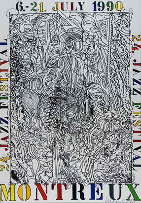 Poster. Montreux Jazz Festival