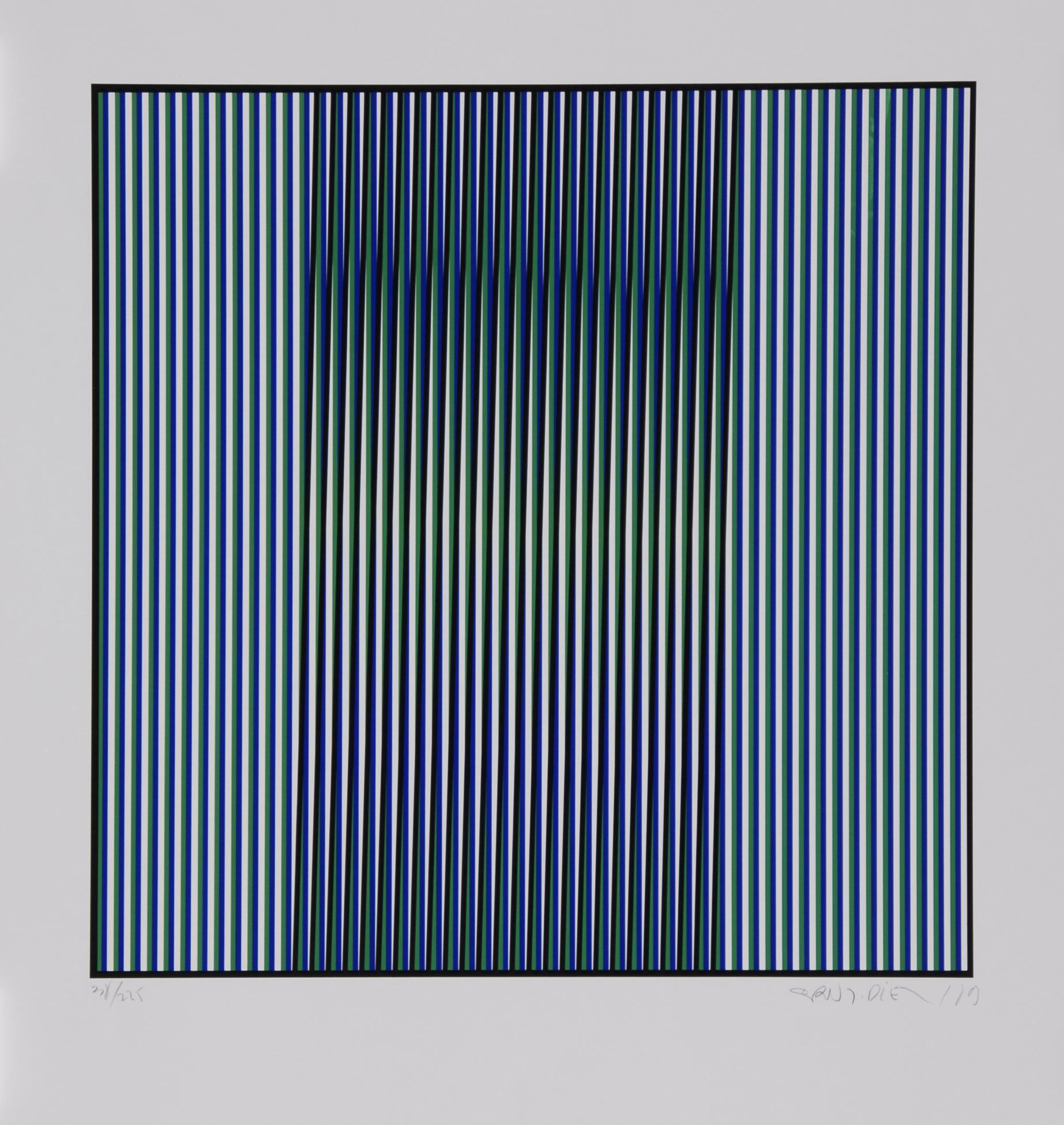 Grafik, 2 sheets: C. Cruz-Diez; K. Gerstner