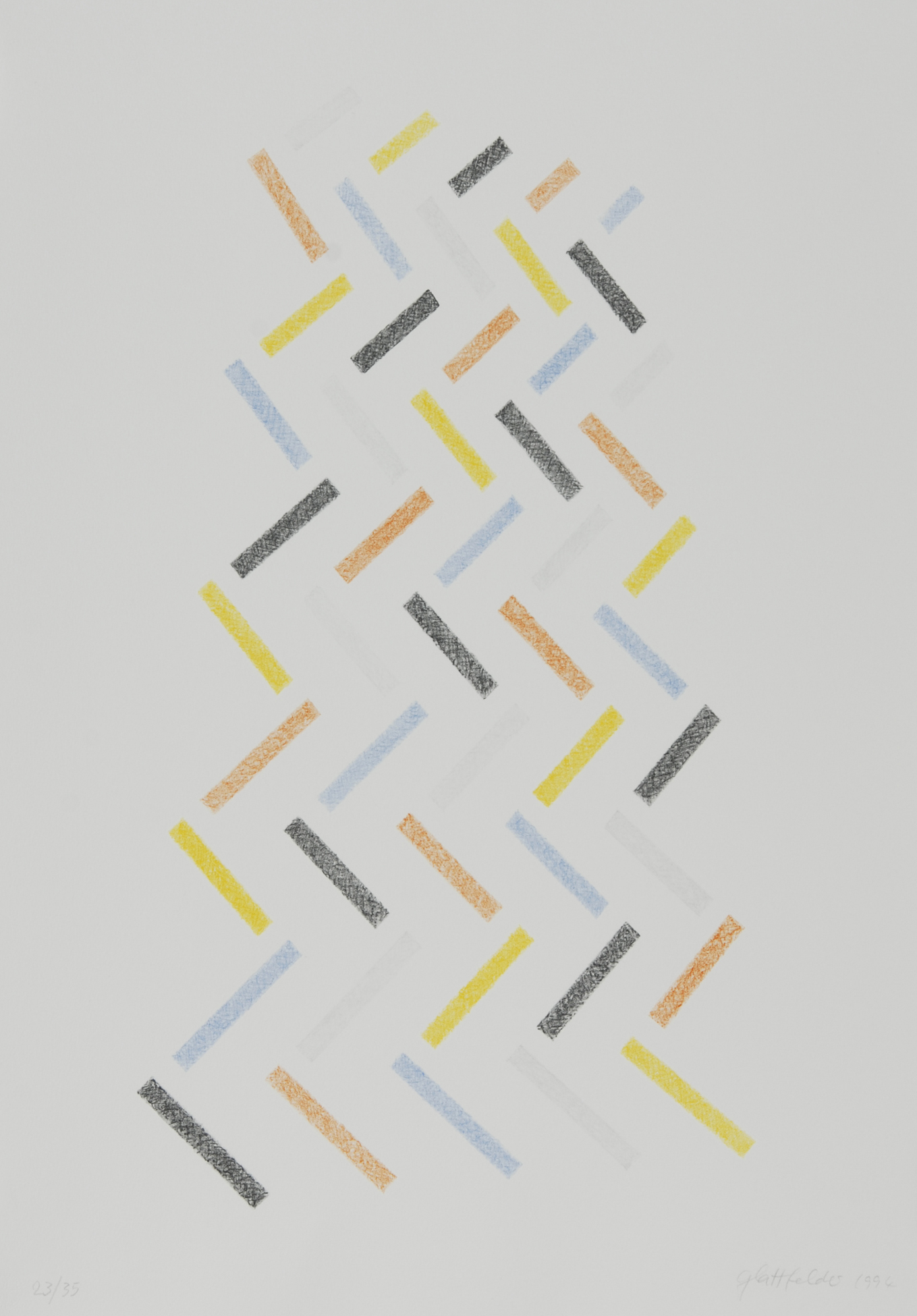 Schweizer Grafik 20.Jh., 6 Blätter: E. Müller-Brittnau (2); S. Yoshikawa (2); H. Glattfelder; C. Vivarelli