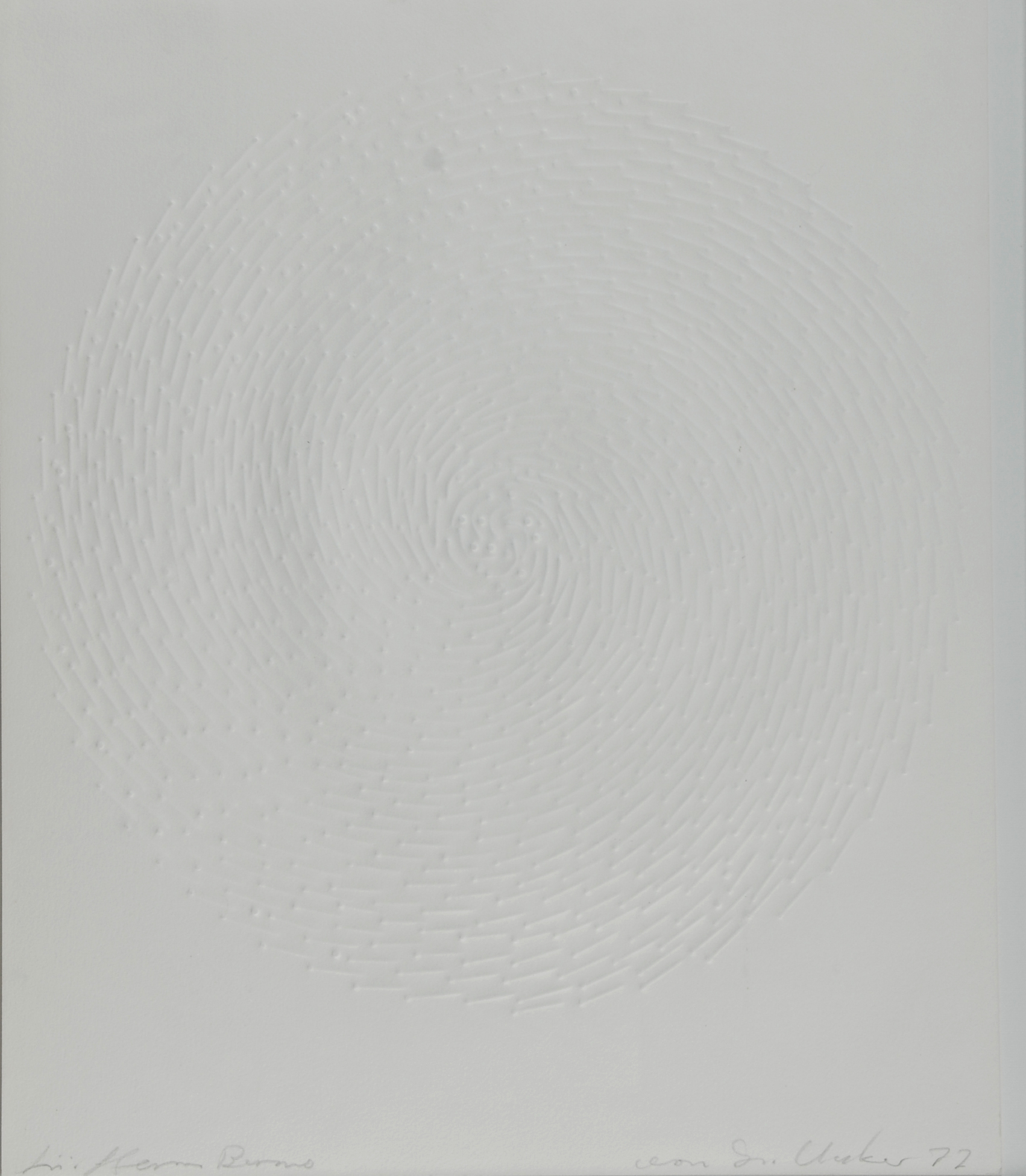 Günther Uecker, Untitled