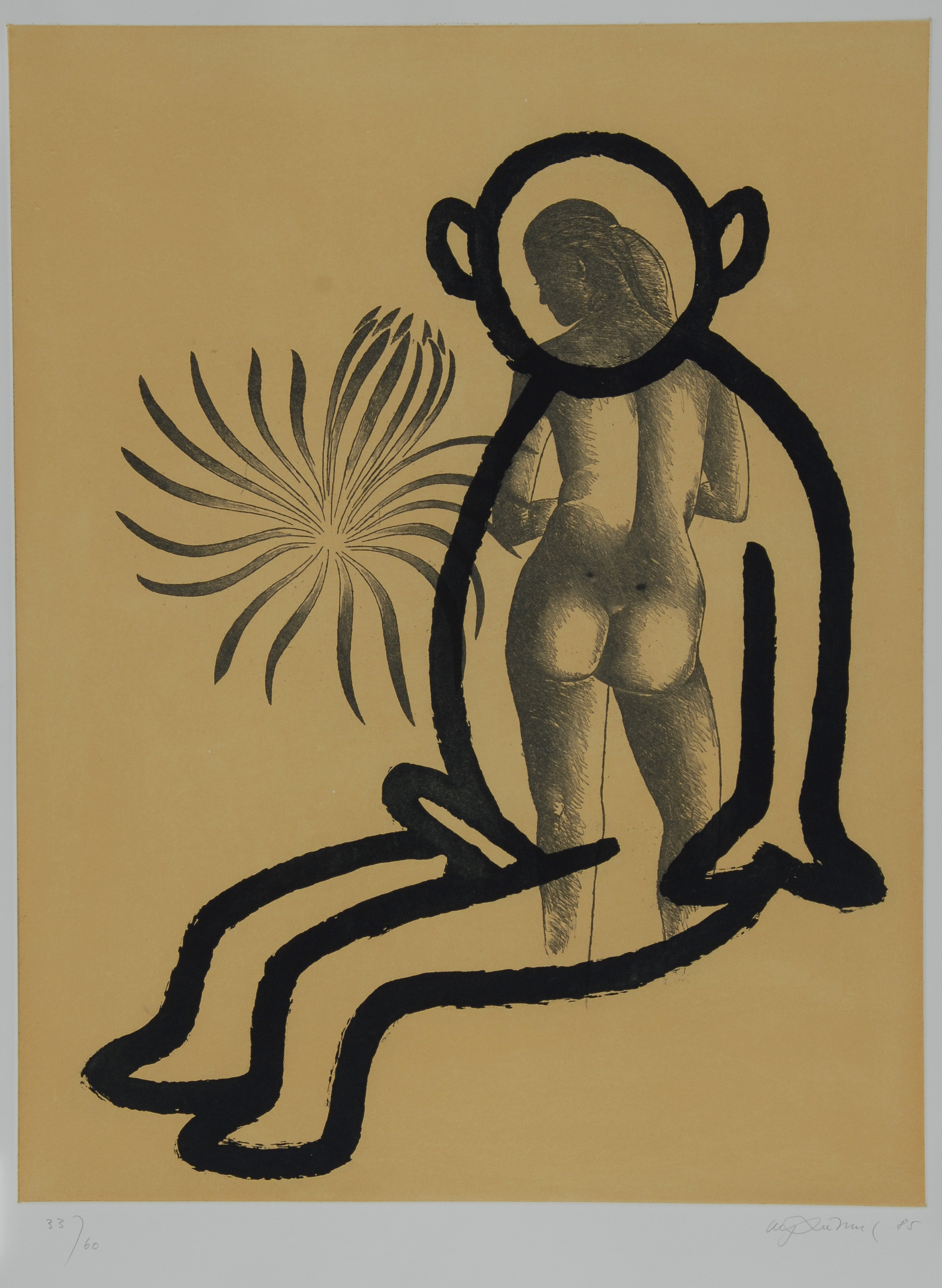 Urs Lüthi, Portrait aus der Serie der grossen Gefühle I