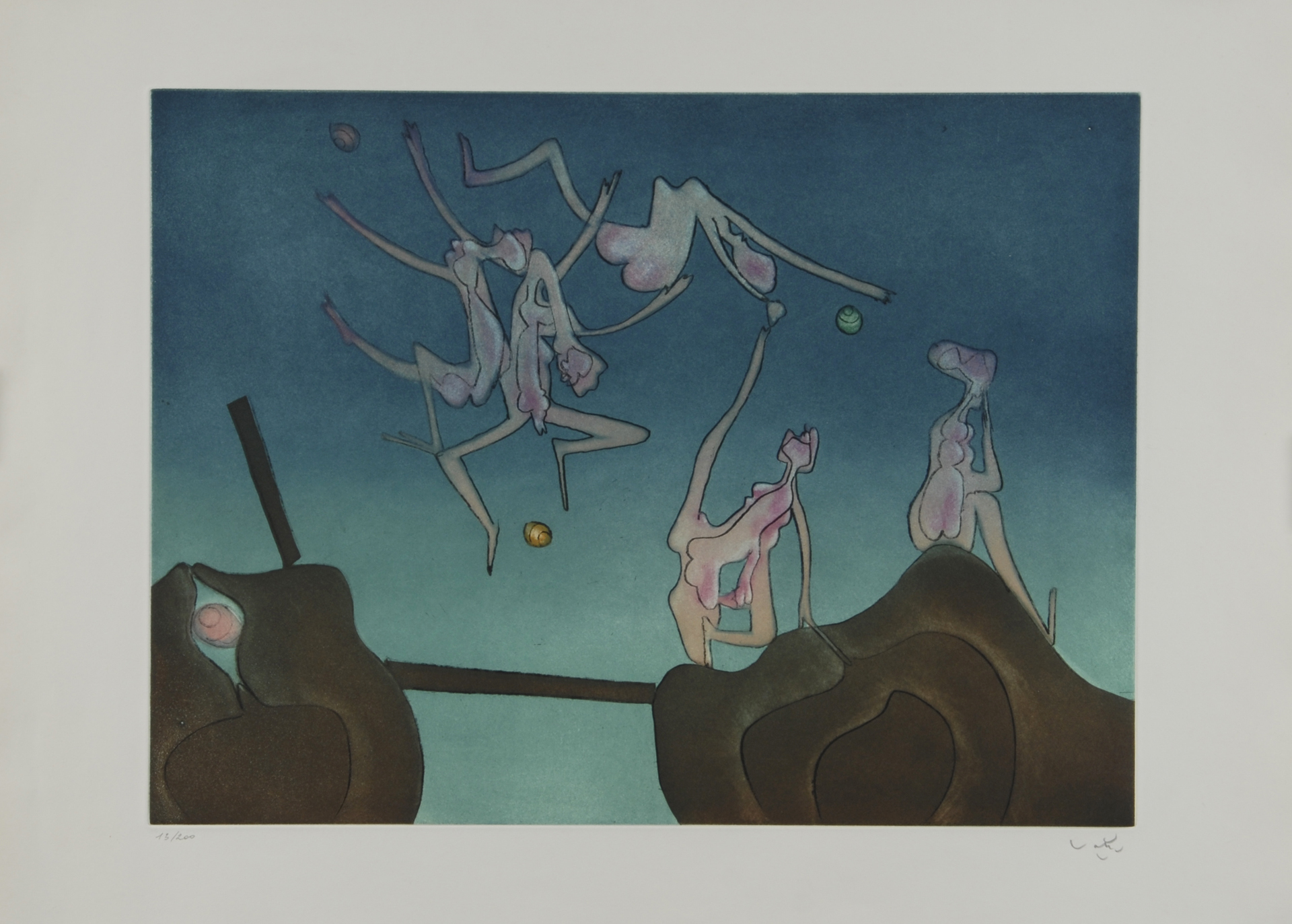 Roberto Matta, Affiche pour l'exposition Matta