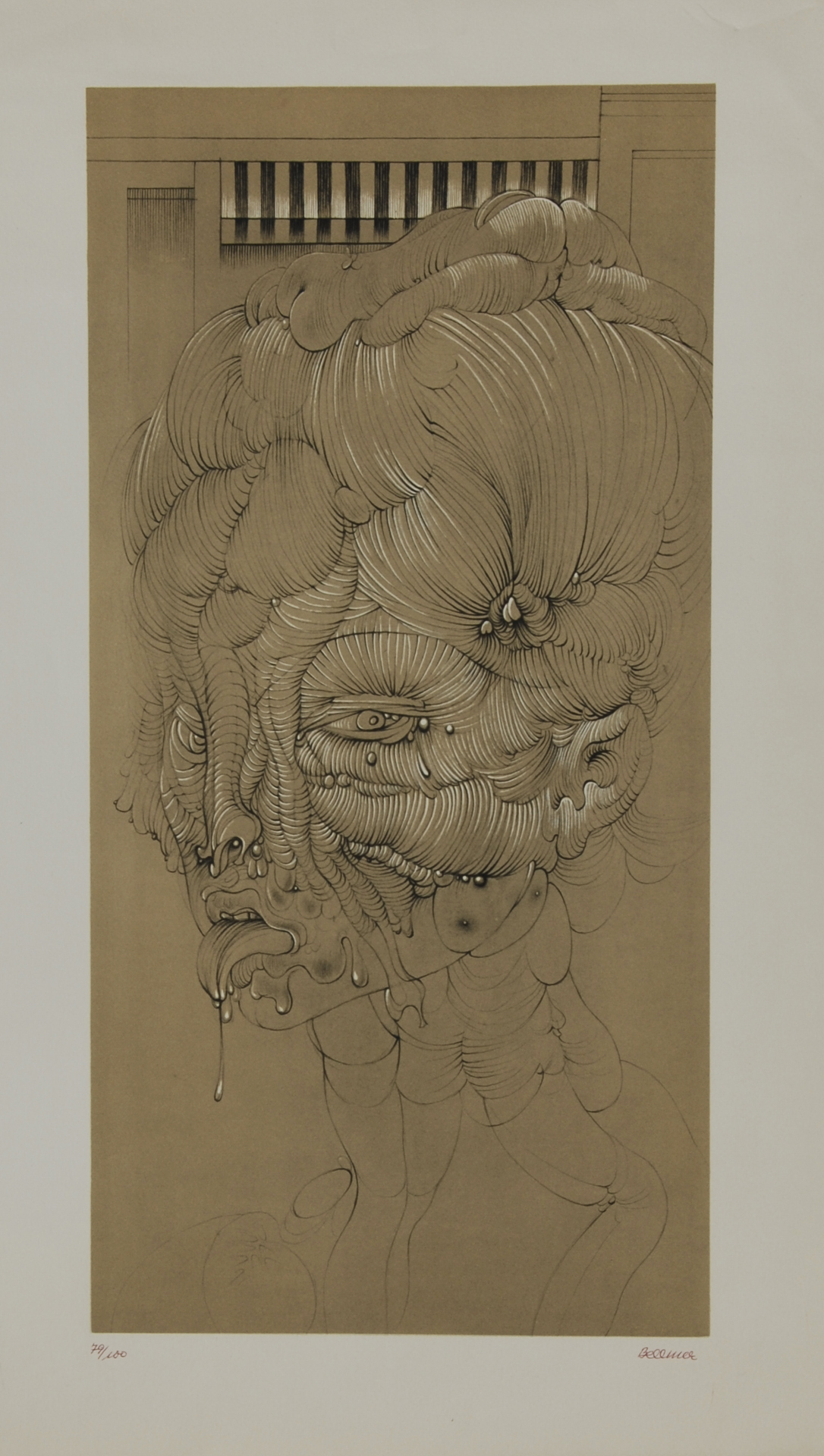Hans Bellmer, nach. Etude pour "Madame Edwarda" 1955
