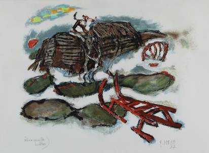 Roter Schhlitten