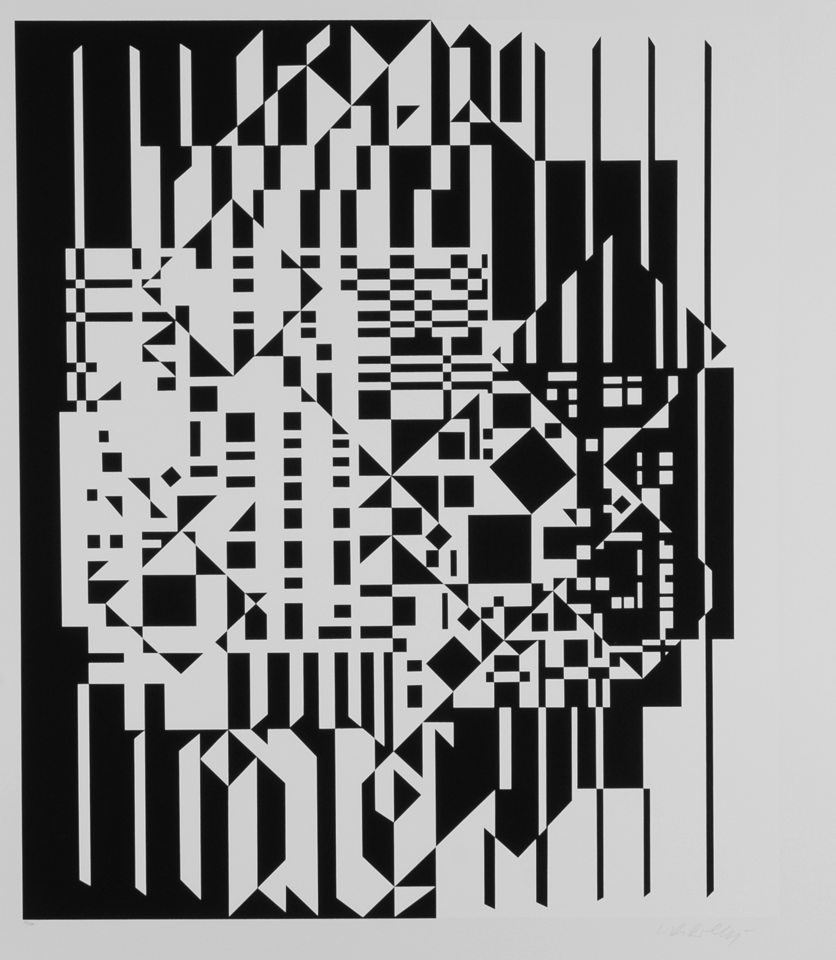 Victor Vasarely, Portfolio. Album Cinétique NB