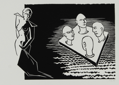 2 sheets: Untitled, 1984; Untitled