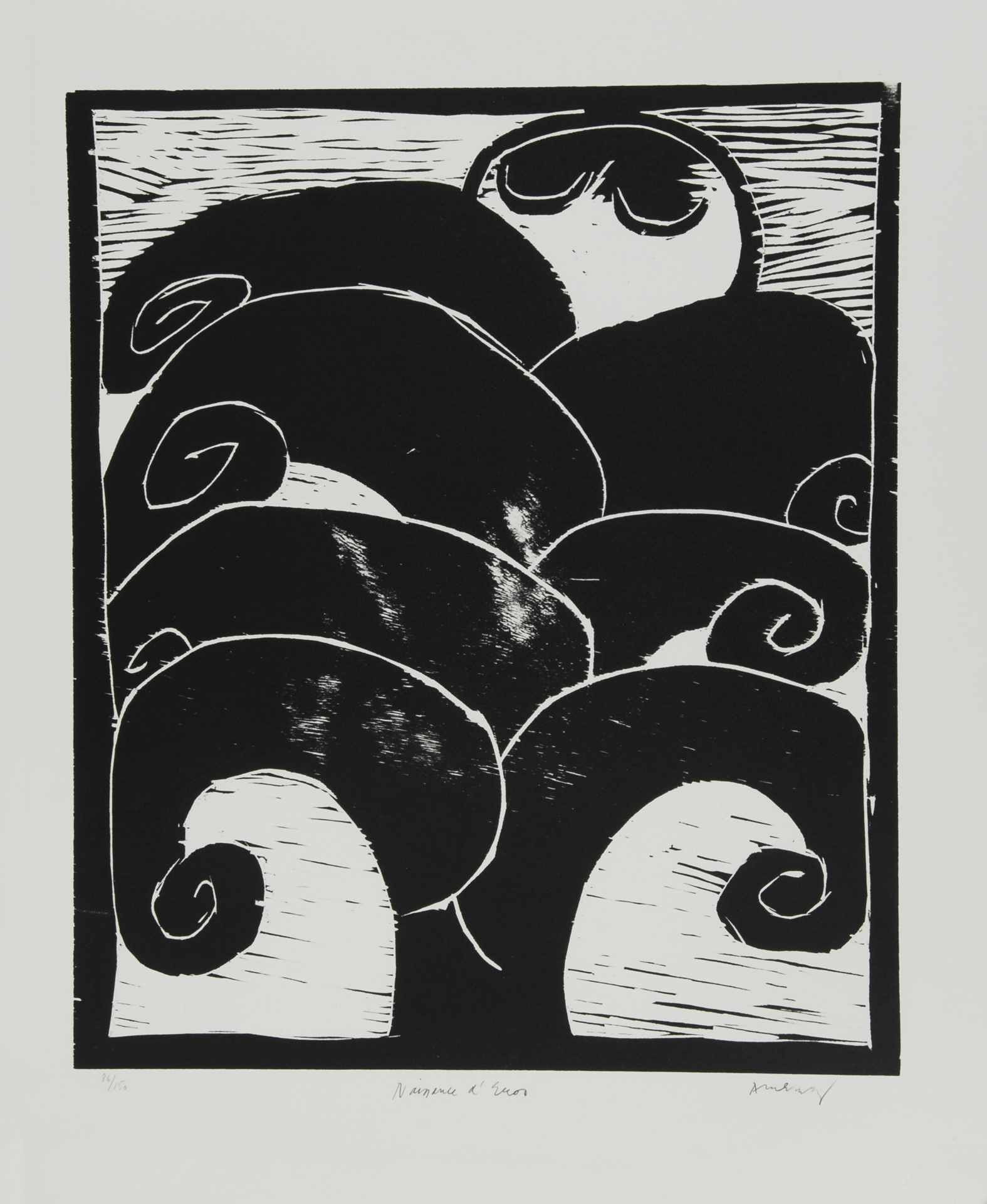 Pierre Alechinsky, Naissance d'Eros