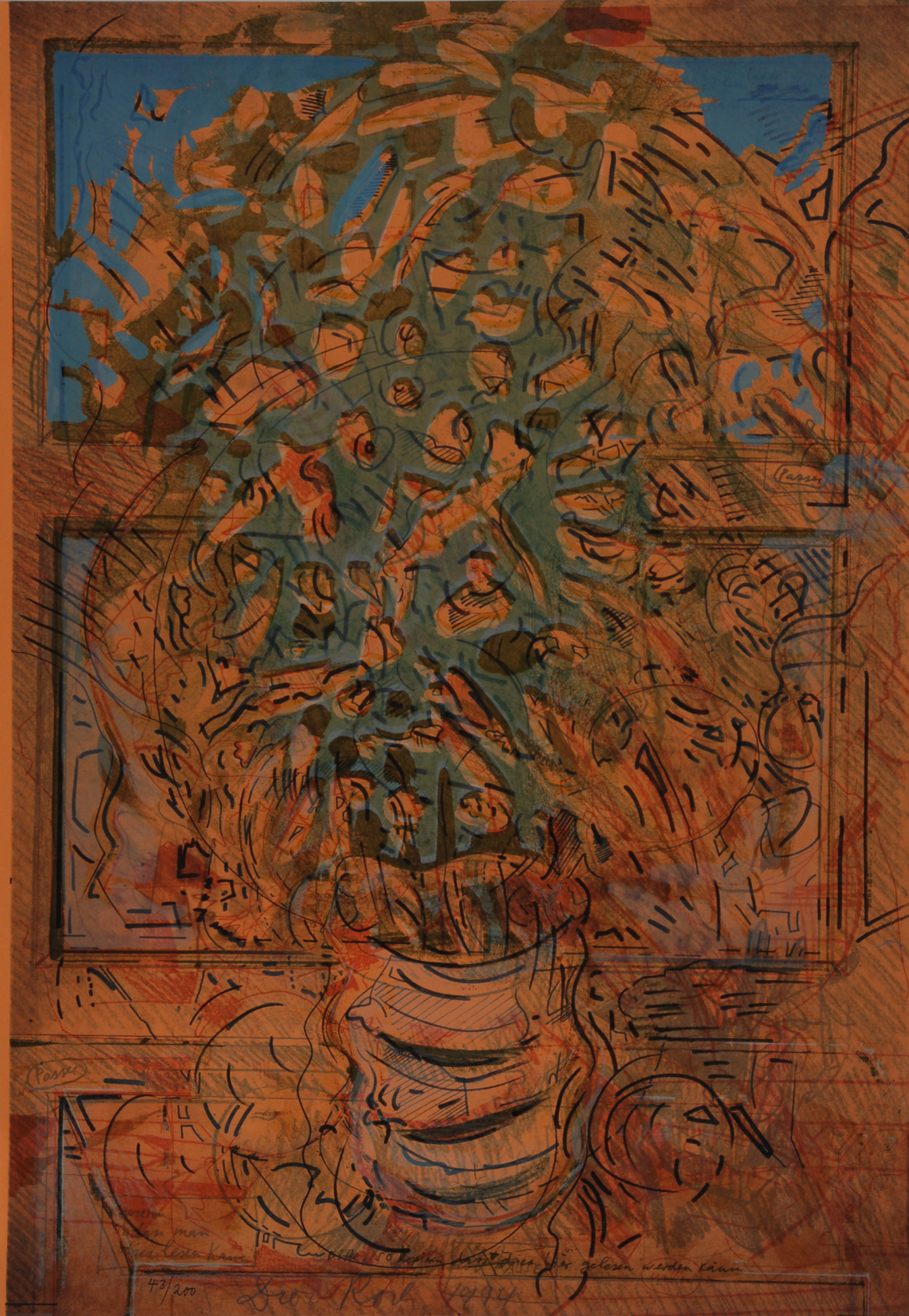 Dieter Roth, Blumenstrauss