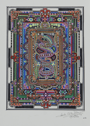 Mosaïque d'enluminures irlando-leyzantines