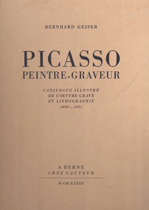 Werkkatalog. Bernhard Geiser. Peintre-Graveur, Catalogue illustré de l'oeuvre gravé et lithographié 1899 - 1931