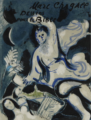 Buch. Marc Chagall. Dessins pour la Bible. Verve, Vol. X, Nos 37 et 38