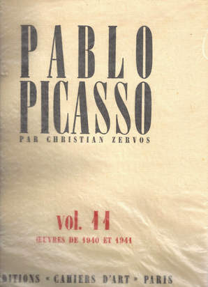 Werkkatalog. Christian Zervos. Pablo Picasso, Catalogue de l'oeuvre 1940 et 1941, Vol. 11