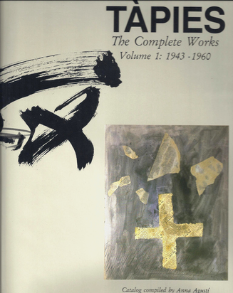 4 Bücher: Werkkatalog. Mariuccia Galfetti. Tàpies, Das graphische Werk, Bd. I: 1947 - 1972, Bd. II: 1973 - 1978