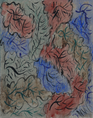 Zartes Rosa-Blau