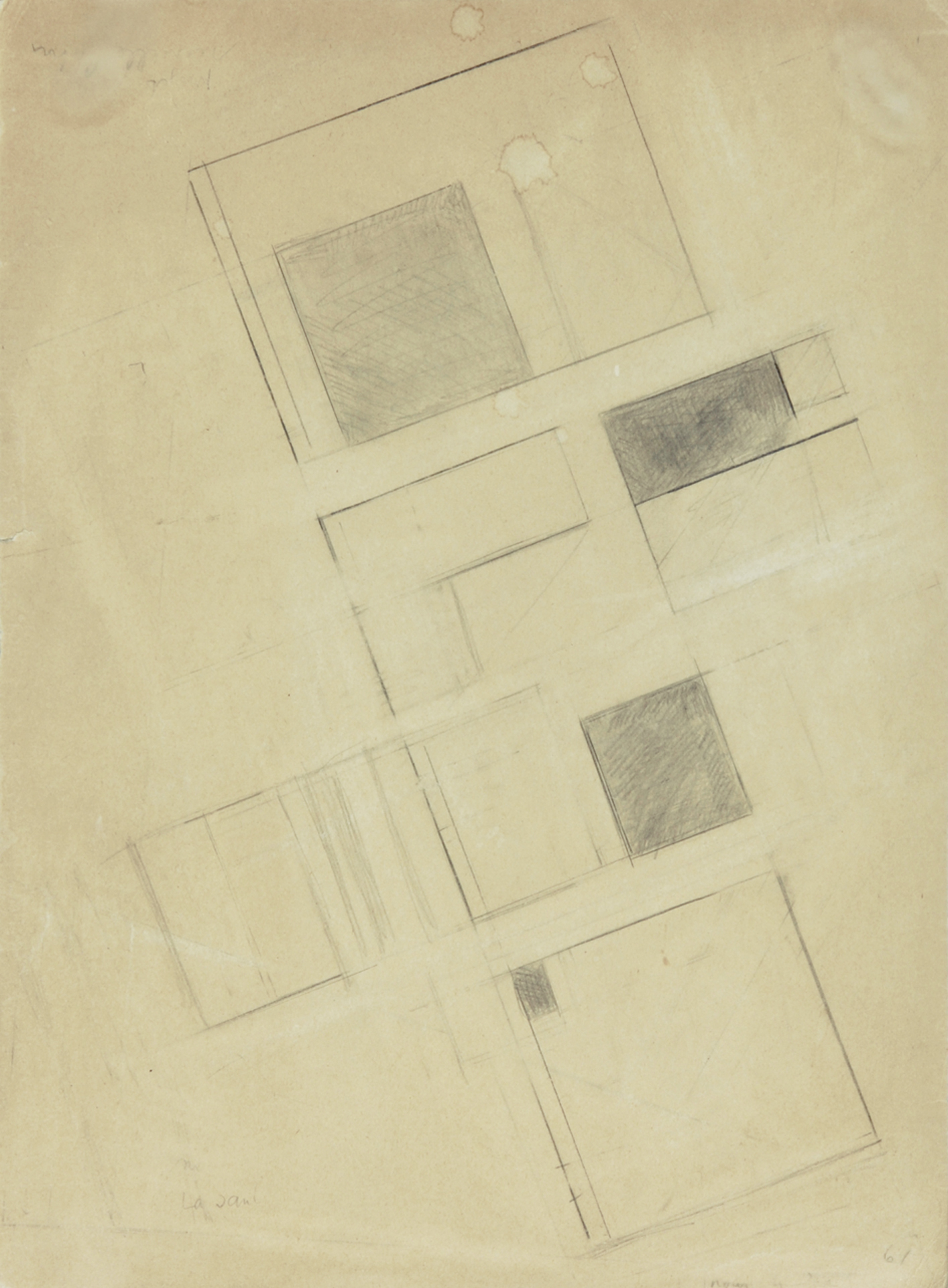 Marcelle Cahn, Dessin (A1)