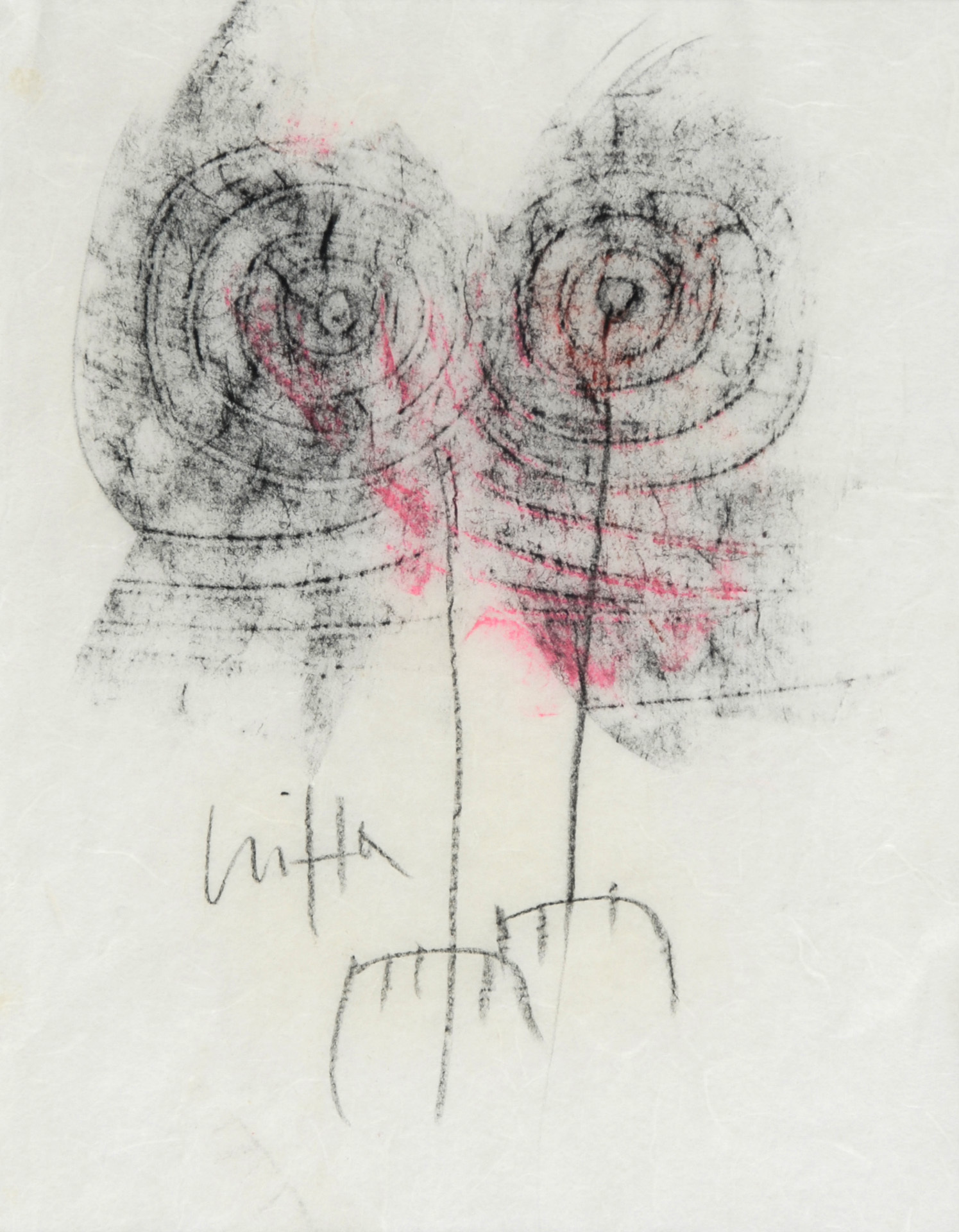 Roberto Crippa, Eule, aus "La lune en rodage"