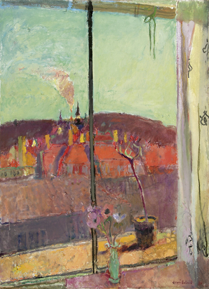 Recto: Märzmorgen; verso: Küstenlandschaft