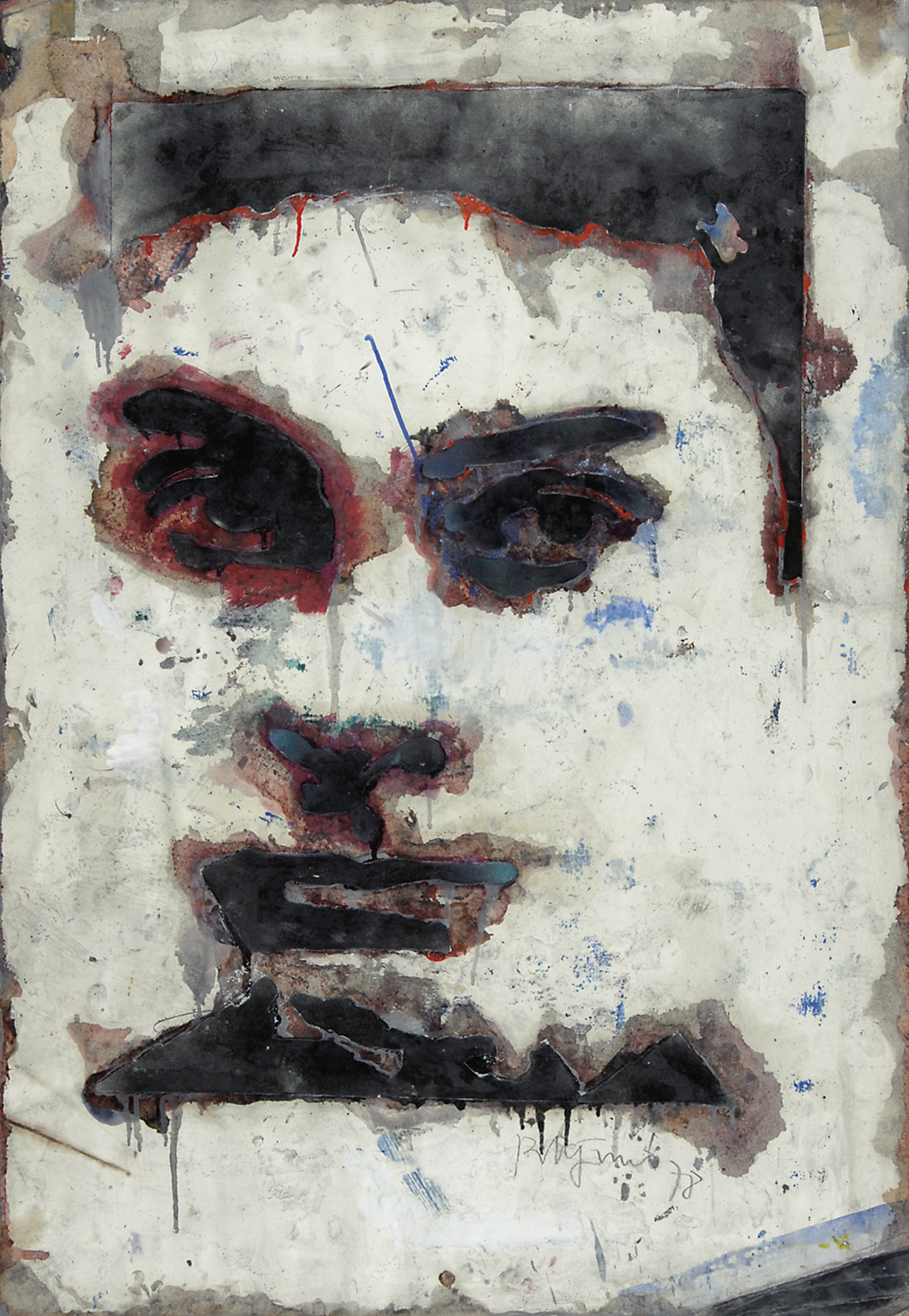 Roger Pfund, Portrait d'homme