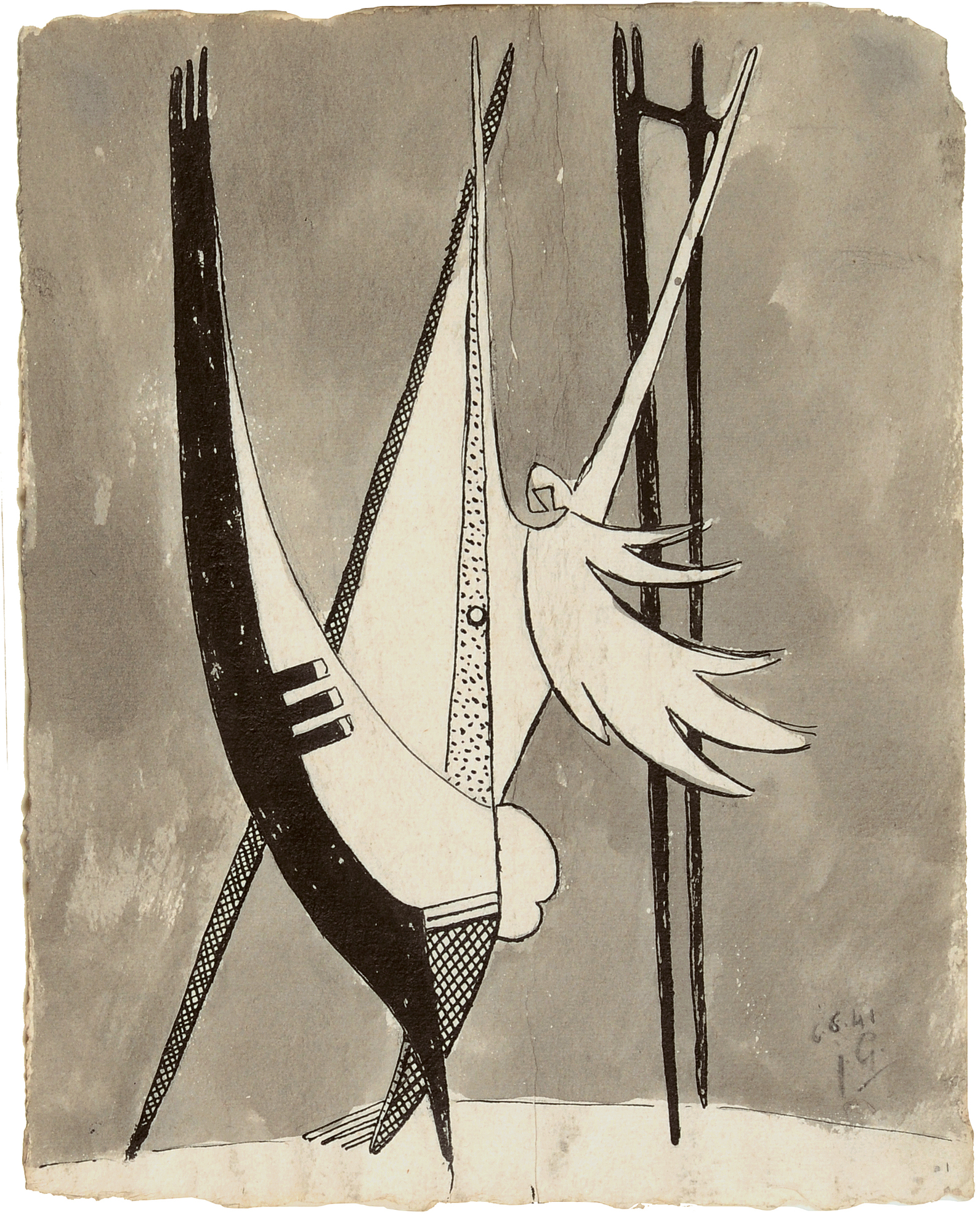 Julio González, Homme volant