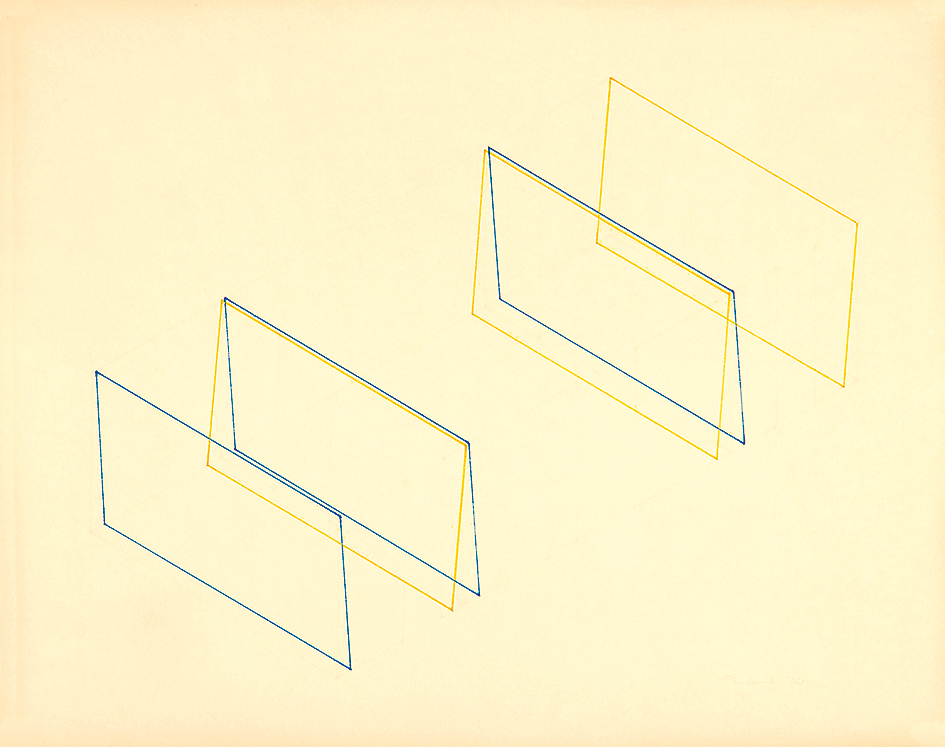 Fred Sandback, Installation