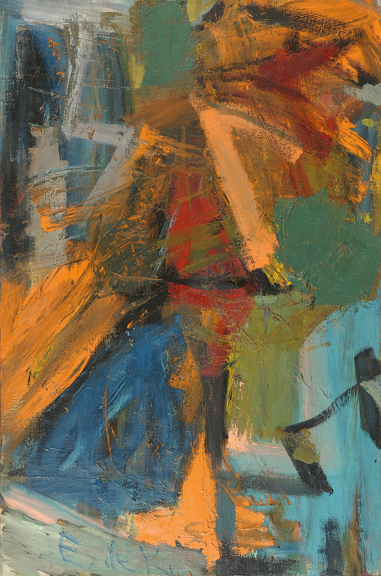 Elaine Marie de Kooning, Man in a Whirl
