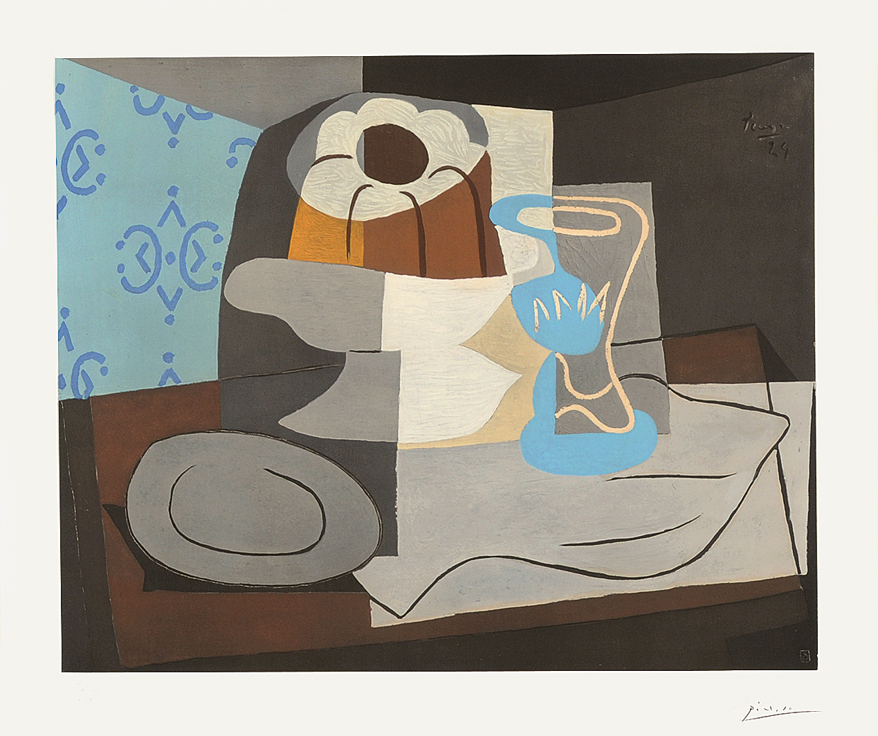 Pablo Picasso, nach. Nature morte à la Charlotte