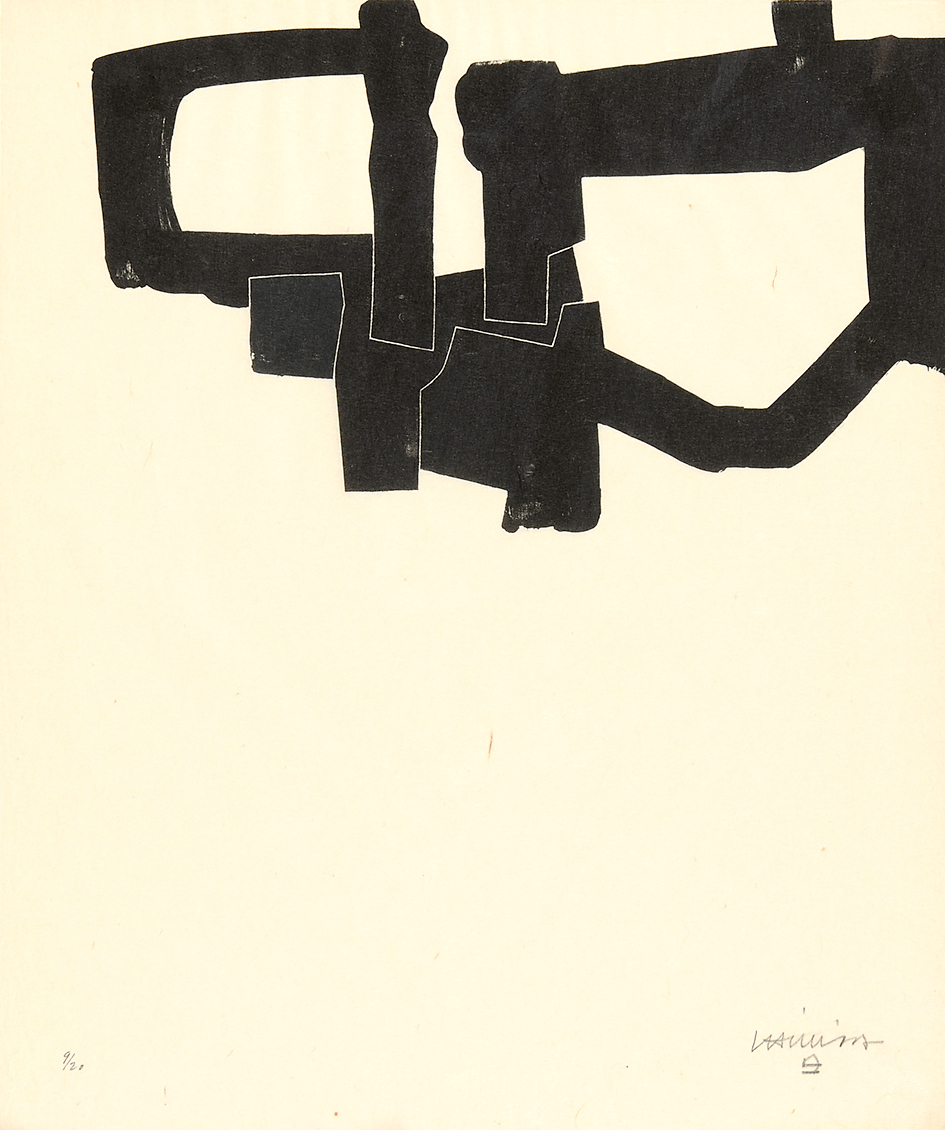 Eduardo Chillida, Sheet from "Meditation in Kastilien"