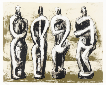 Four Standing Figures