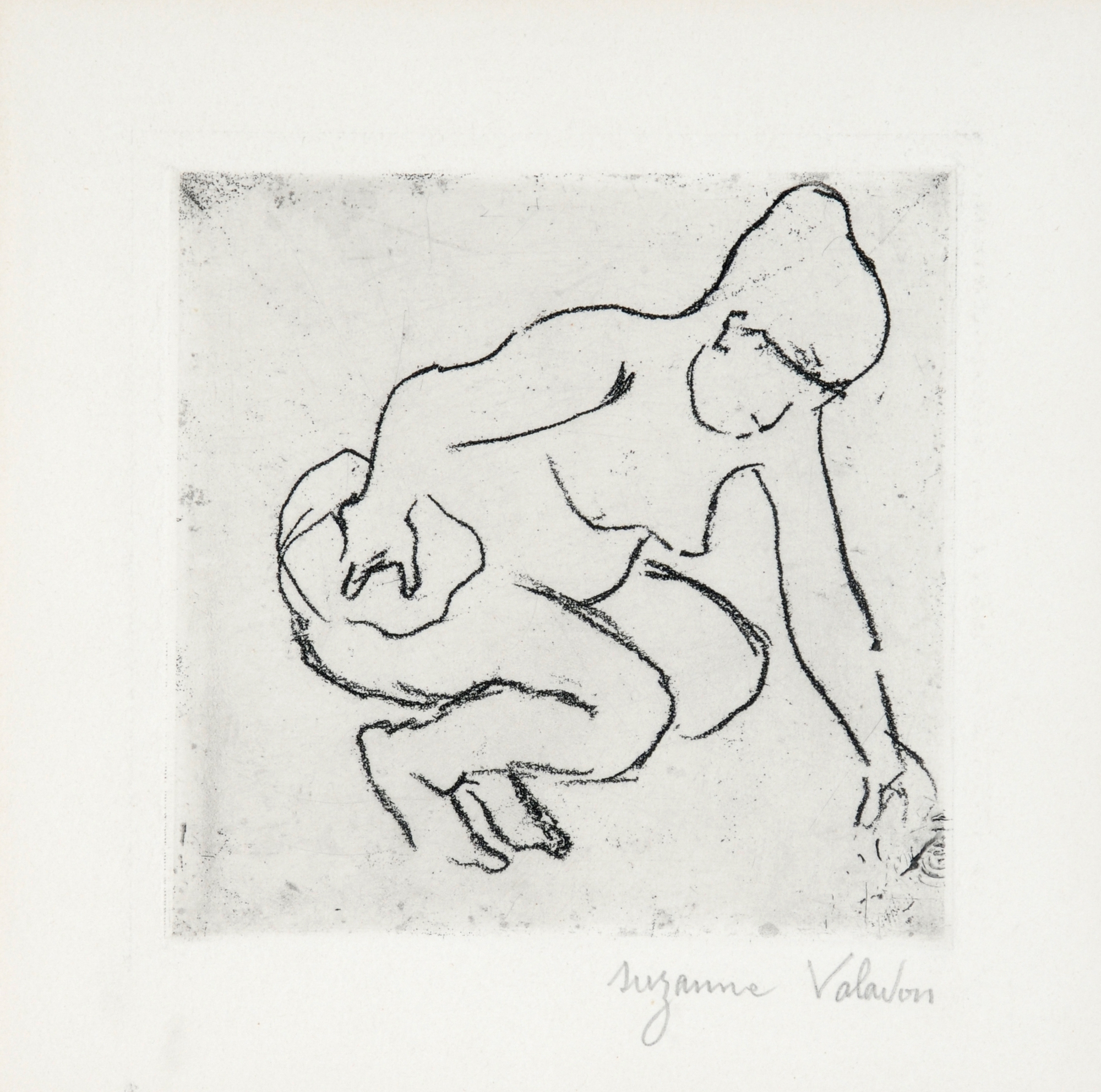 Suzanne Valadon, Catherine accroupie