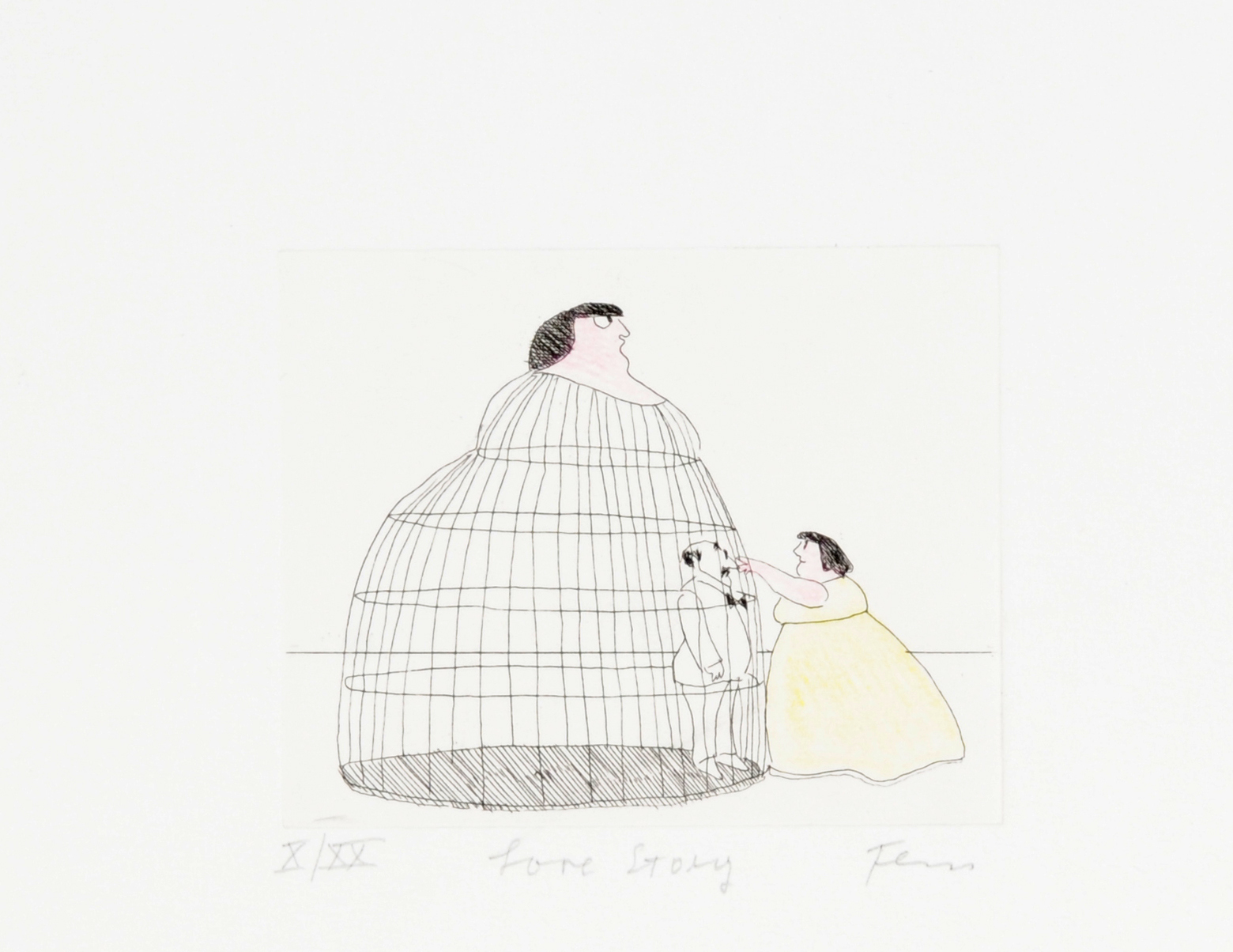 Paul Flora, Love Story