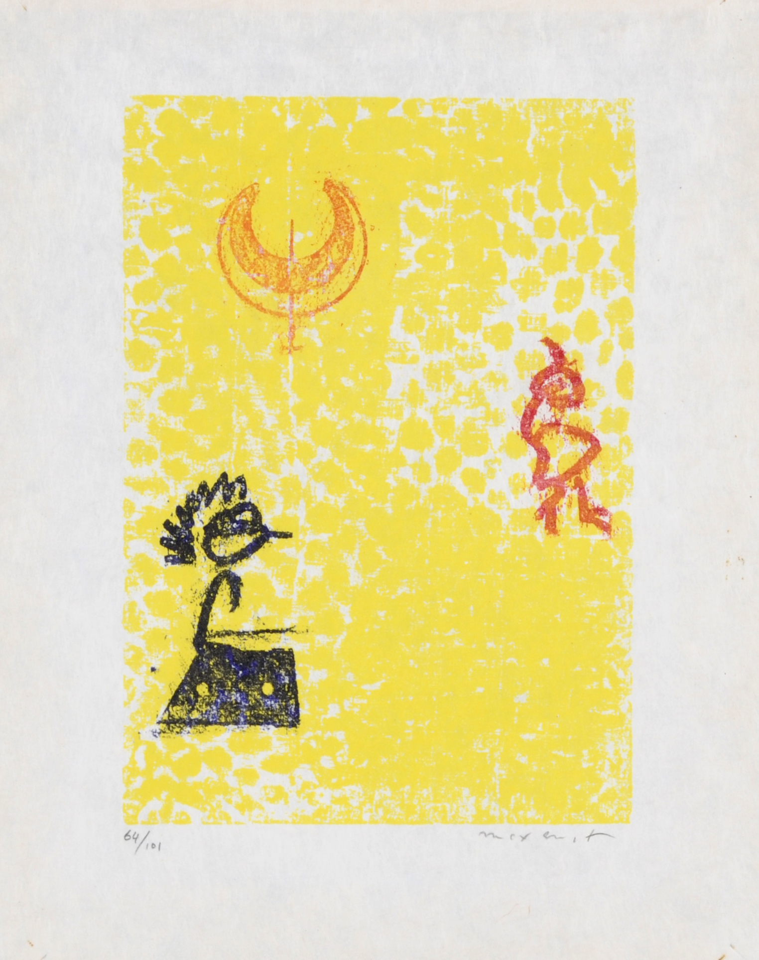 Max Ernst, 2 sheets from "Aux petits agneaux"