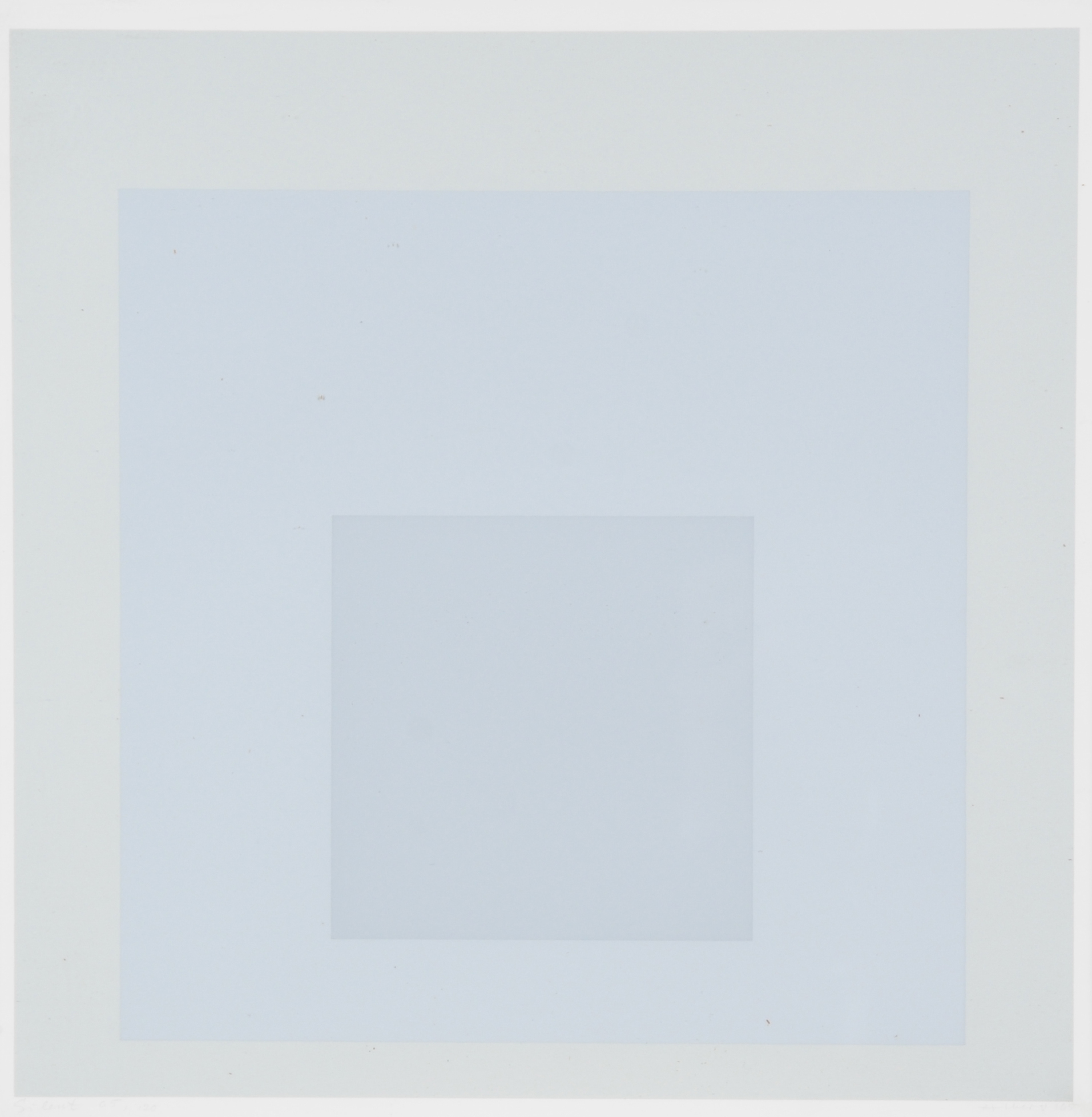 Josef Albers, Silent, aus "Die Oberfläche"
