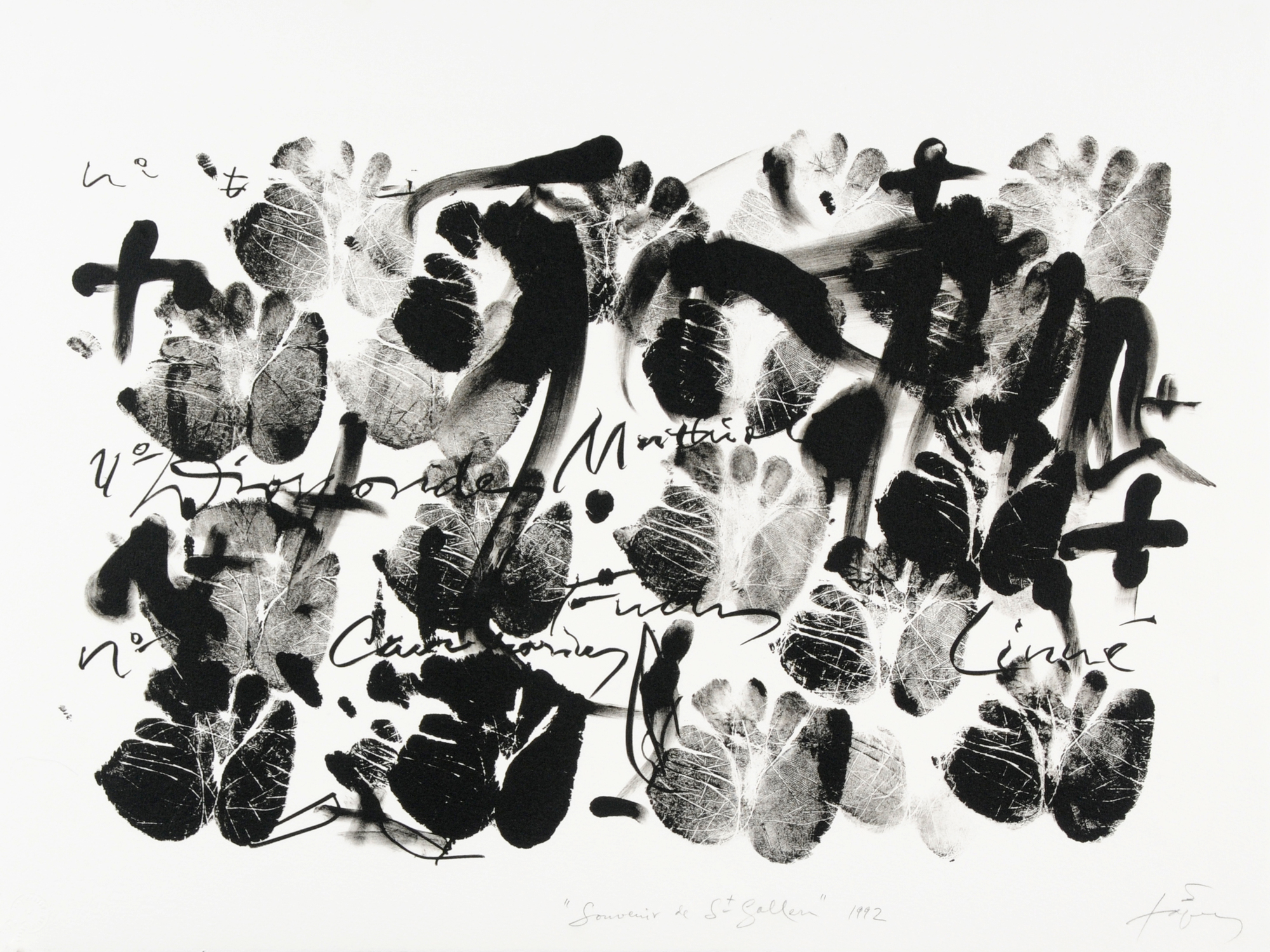 Antoni Tàpies, Souvenir de St. Gallen