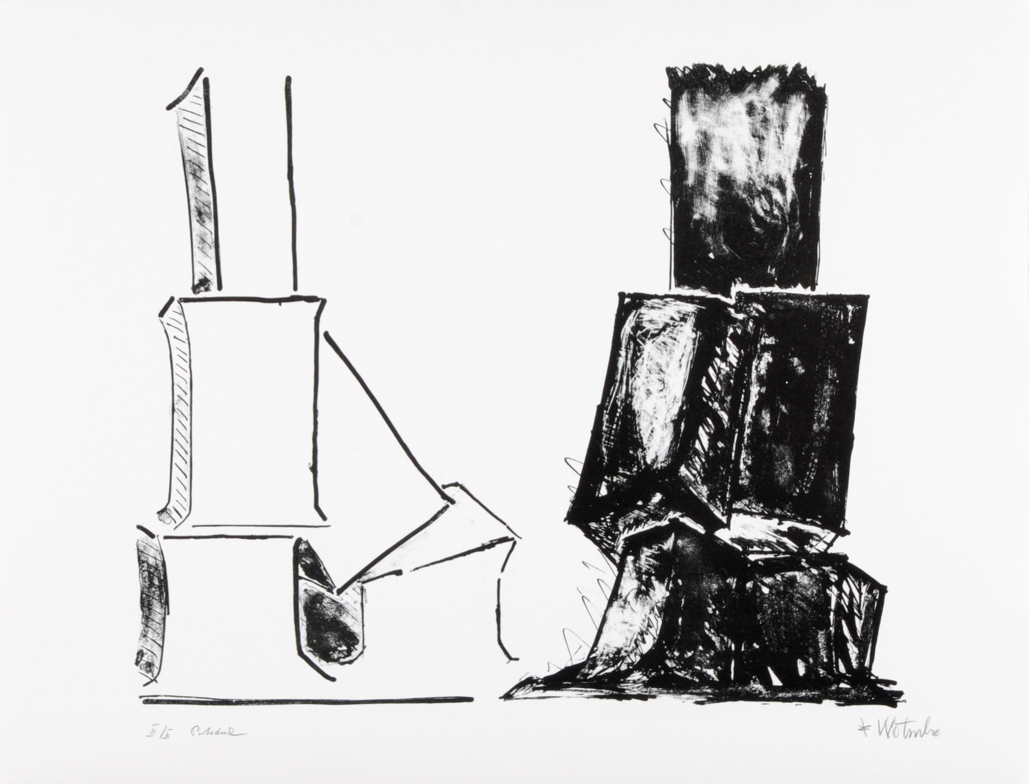 Fritz Wotruba, Portfolio. Verwandlungen