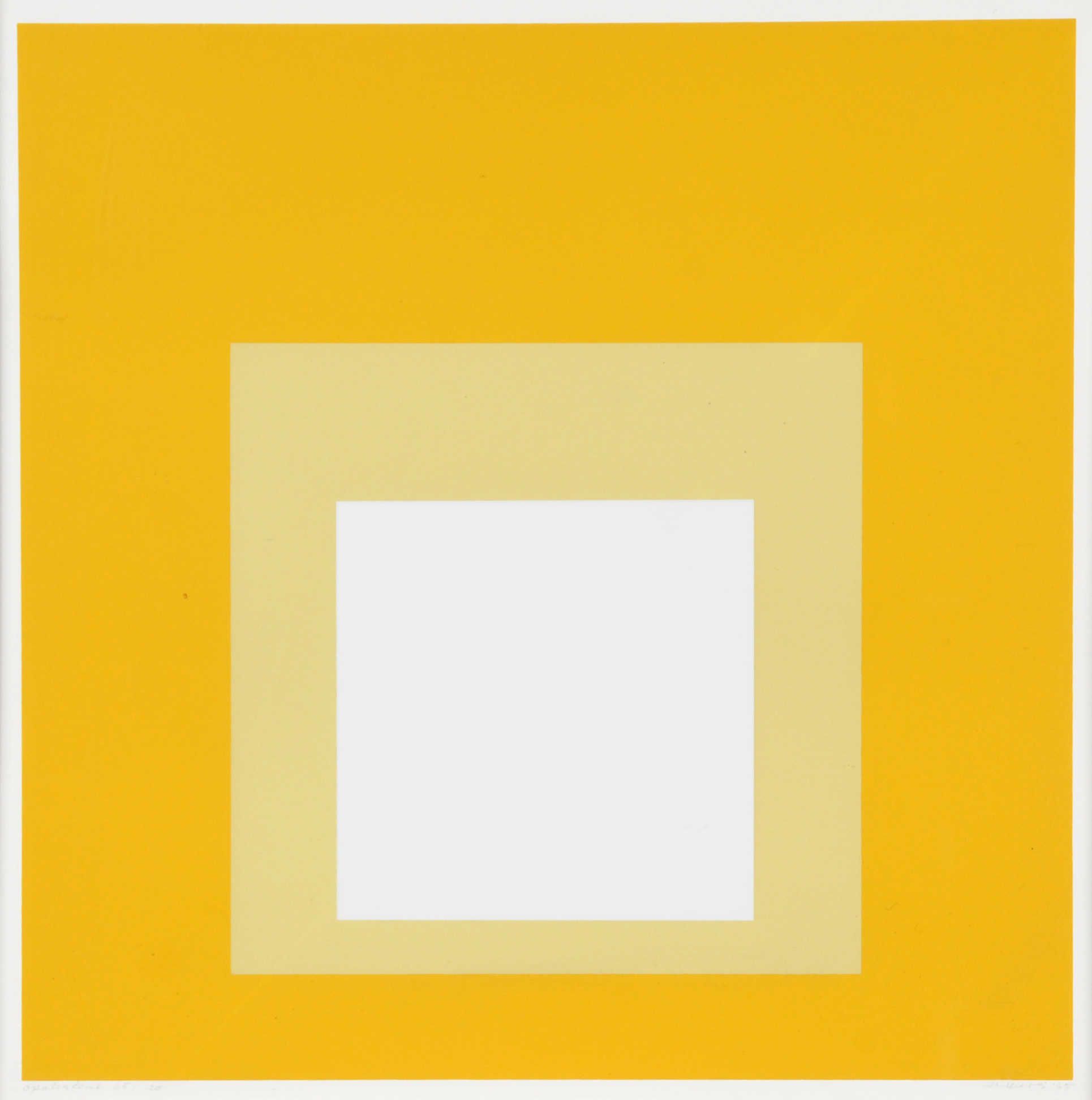 Josef Albers, Opalescent, aus "Die Oberfläche"