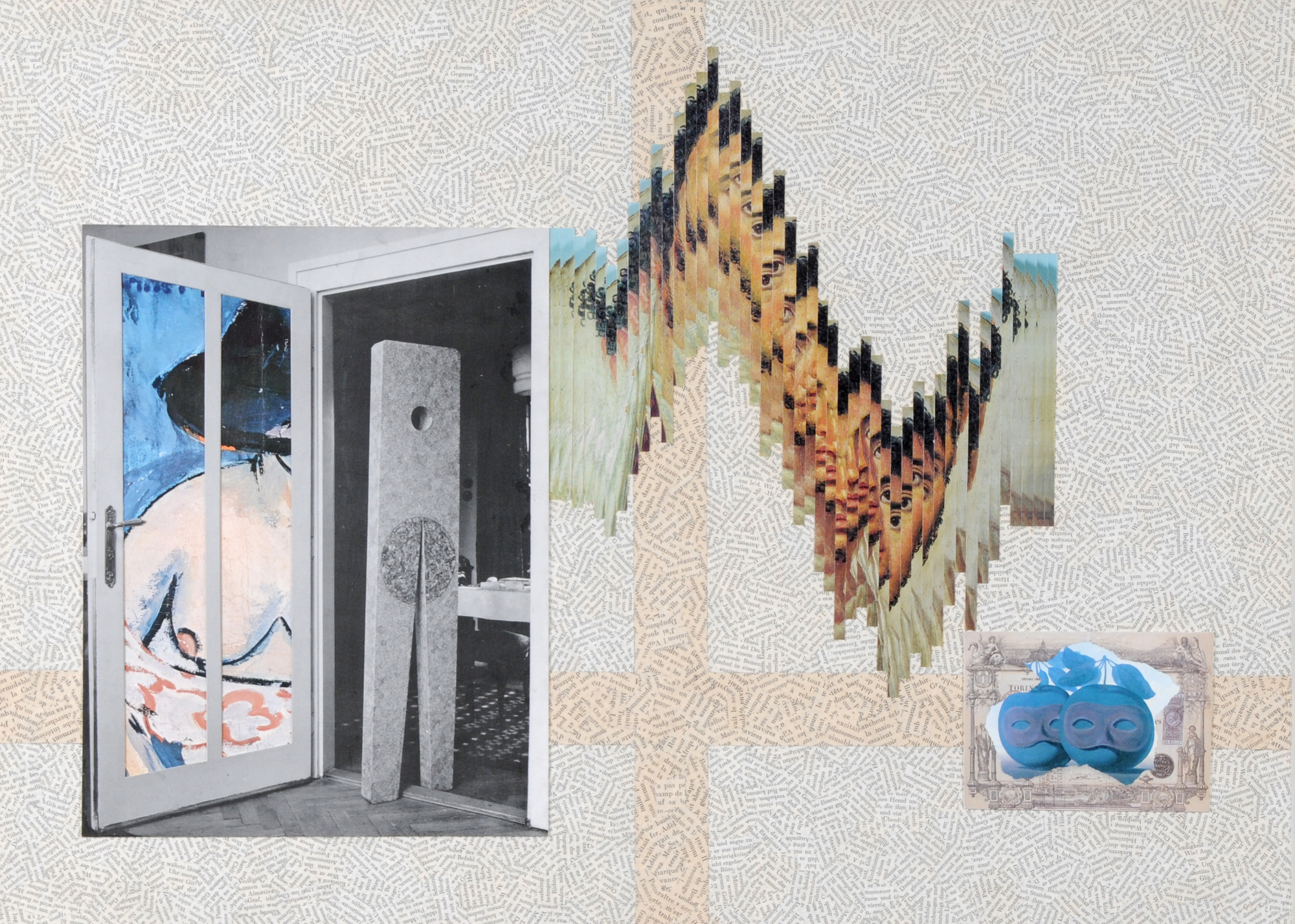 Jiri Kolar, Recto/verso: Untitled