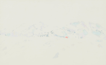 Study for Mountainlandscape, Serie IV, N 3