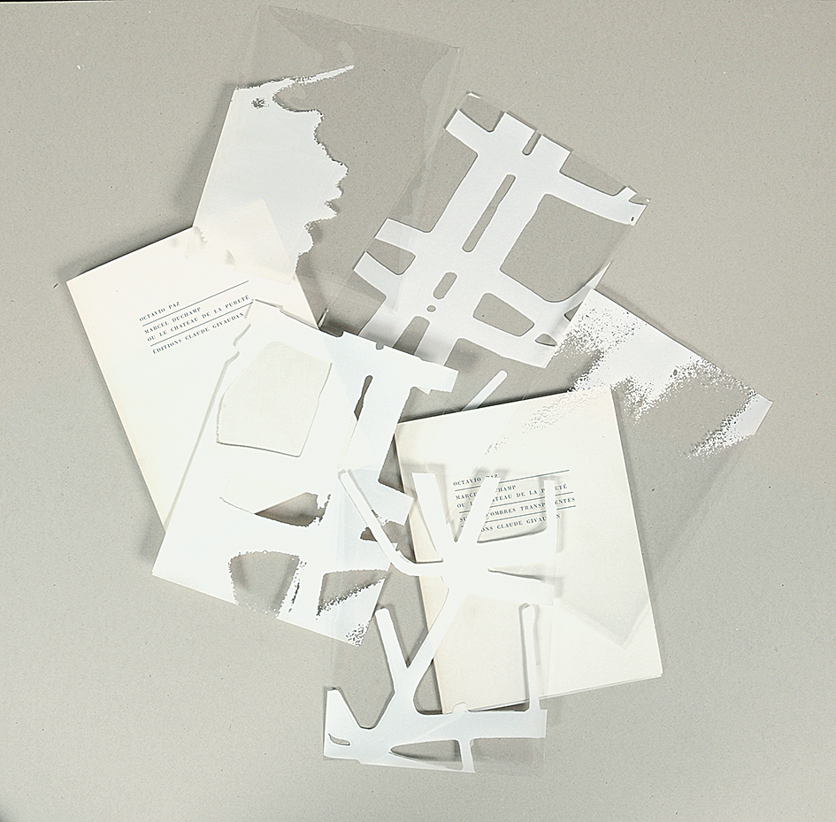 Marcel Duchamp, Portfolio. Suite d'ombres transparents