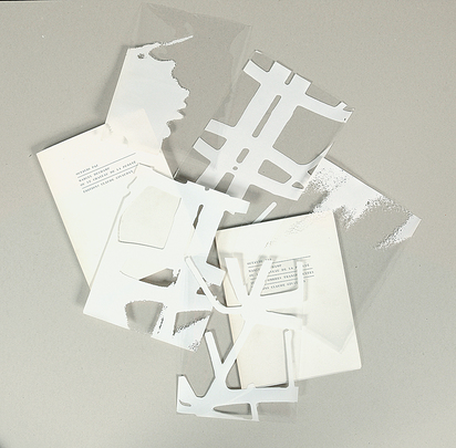 Portfolio. Suite d'ombres transparents