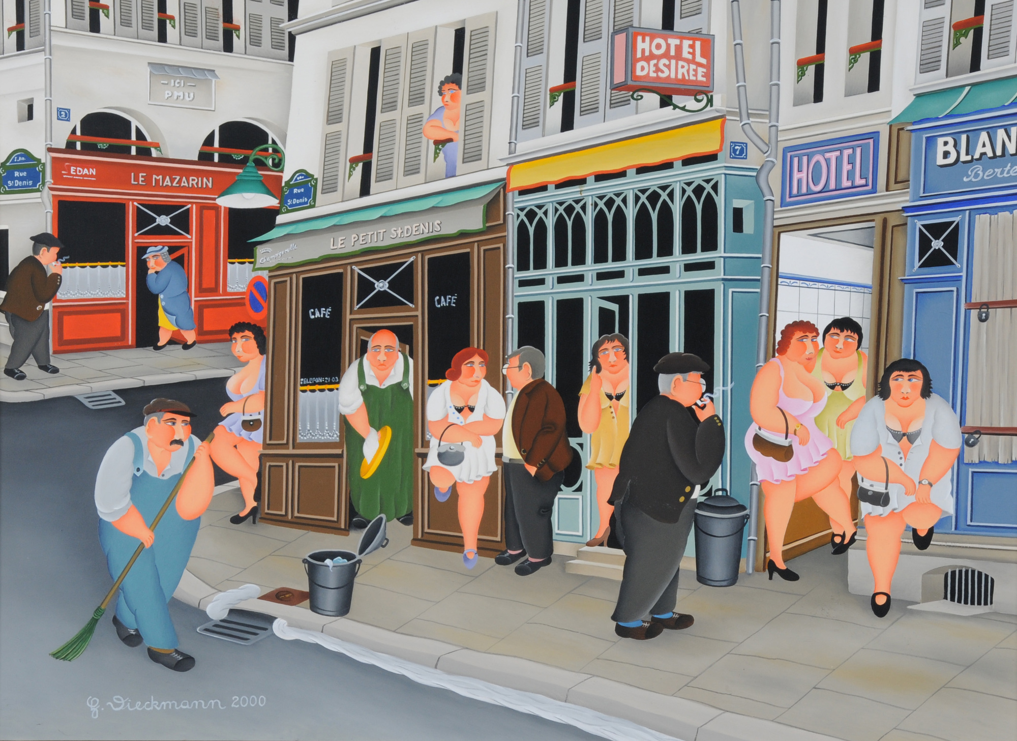Henry Dieckmann, Hotel Desiree