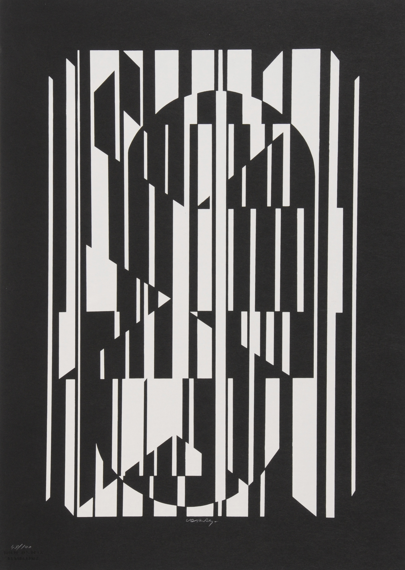 Victor Vasarely, Composition